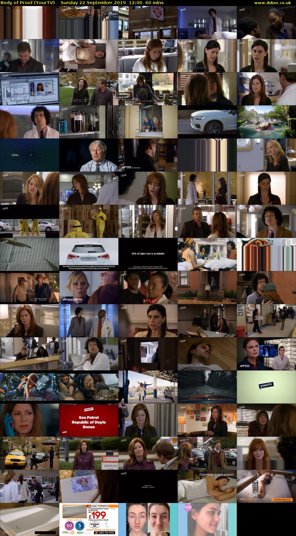 Body of Proof (YourTV) Sunday 22 September 2019 12:00 - 13:00