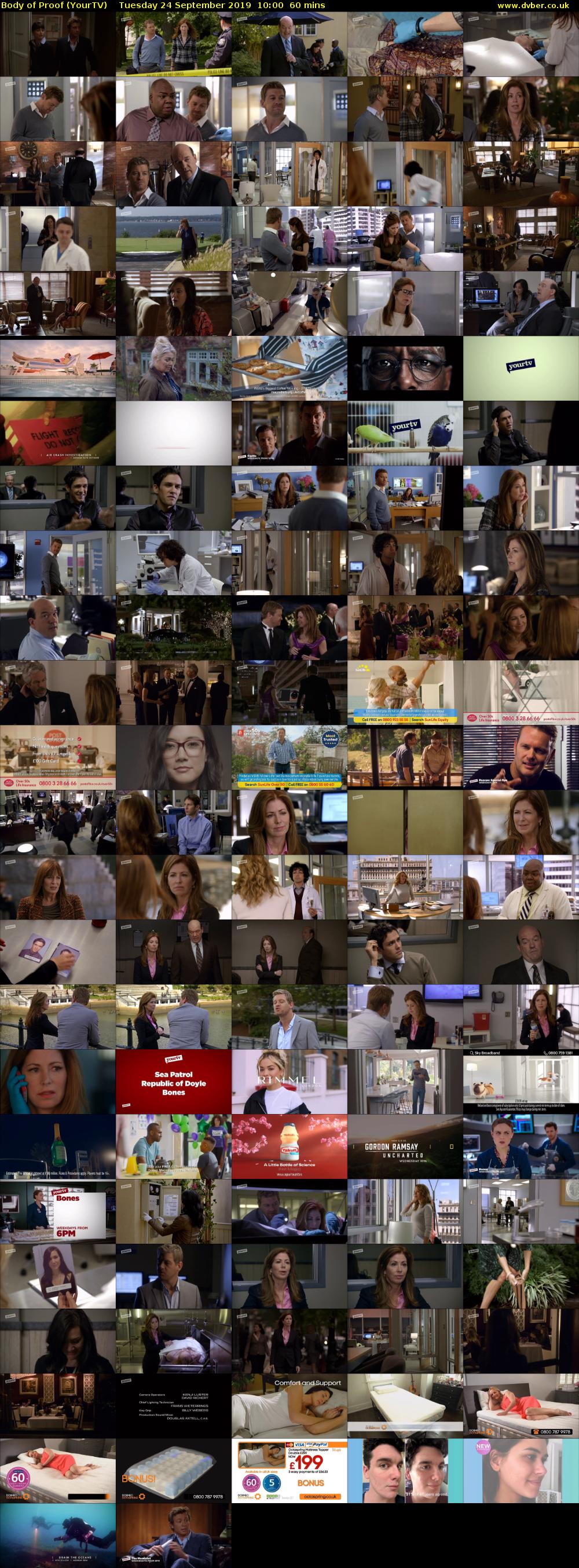 Body of Proof (YourTV) Tuesday 24 September 2019 10:00 - 11:00