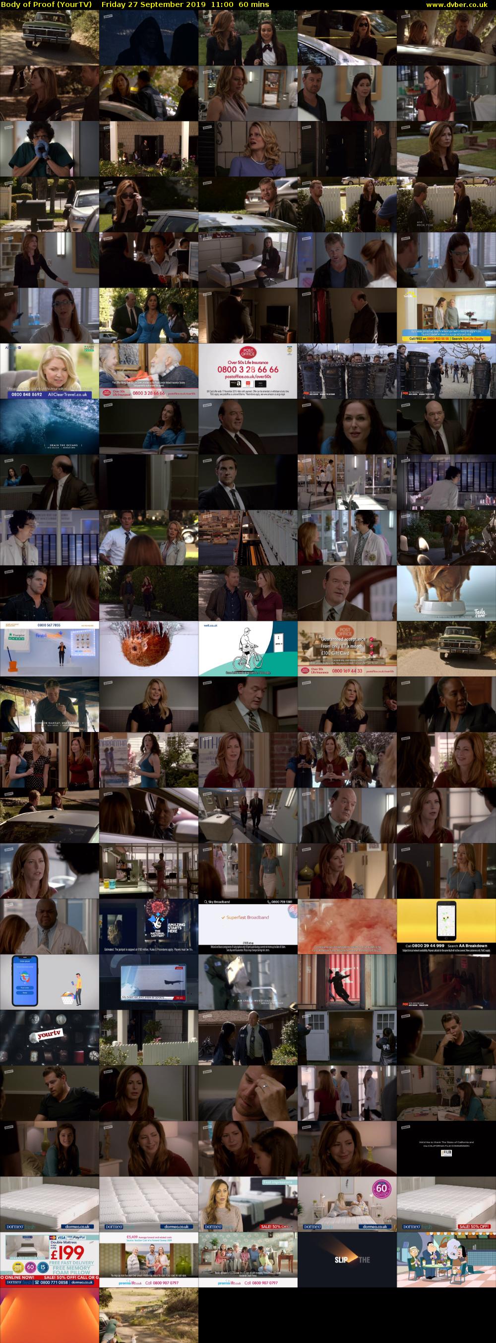 Body of Proof (YourTV) Friday 27 September 2019 11:00 - 12:00