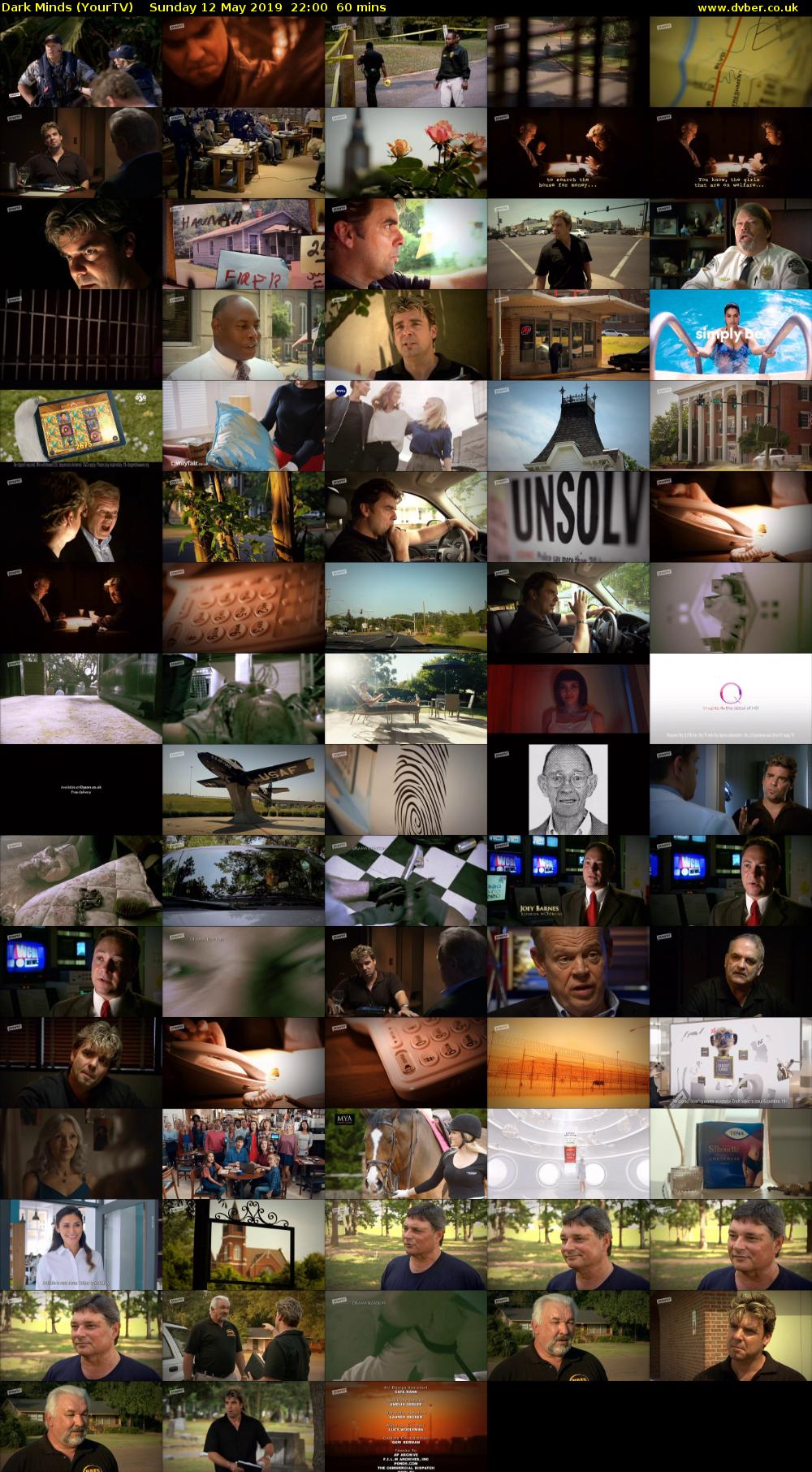 Dark Minds (YourTV) Sunday 12 May 2019 22:00 - 23:00