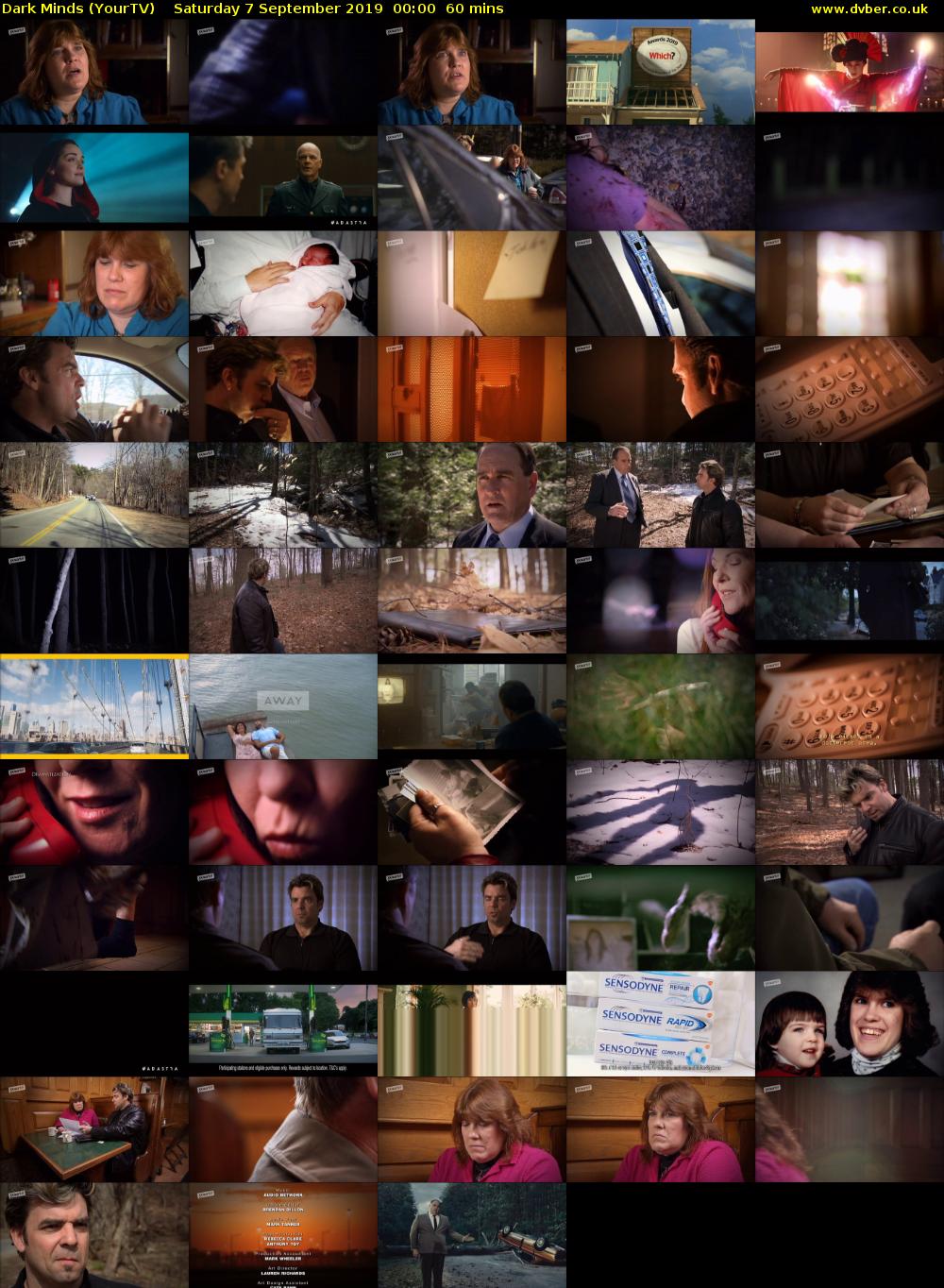 Dark Minds (YourTV) Saturday 7 September 2019 00:00 - 01:00