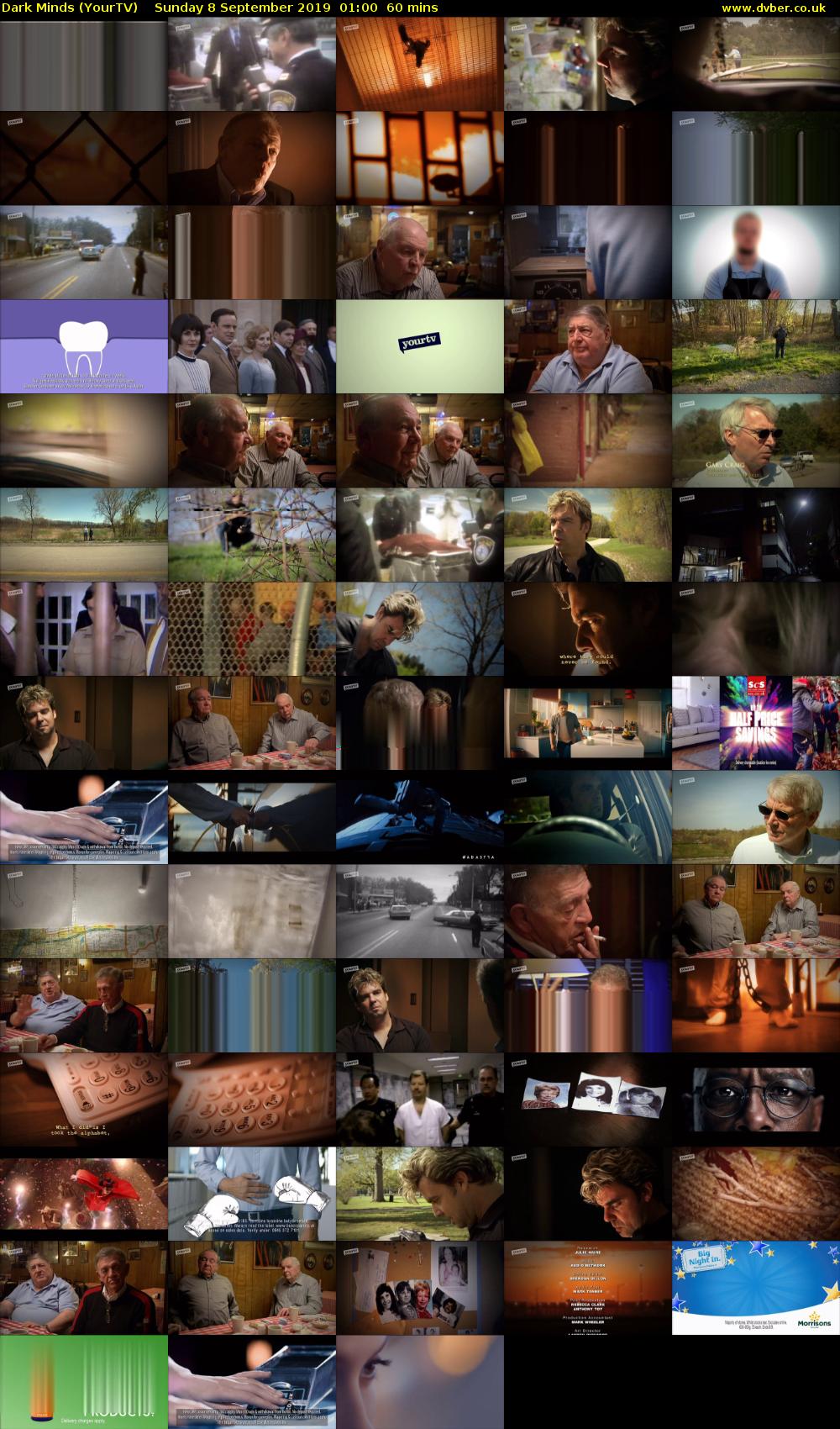 Dark Minds (YourTV) Sunday 8 September 2019 01:00 - 02:00