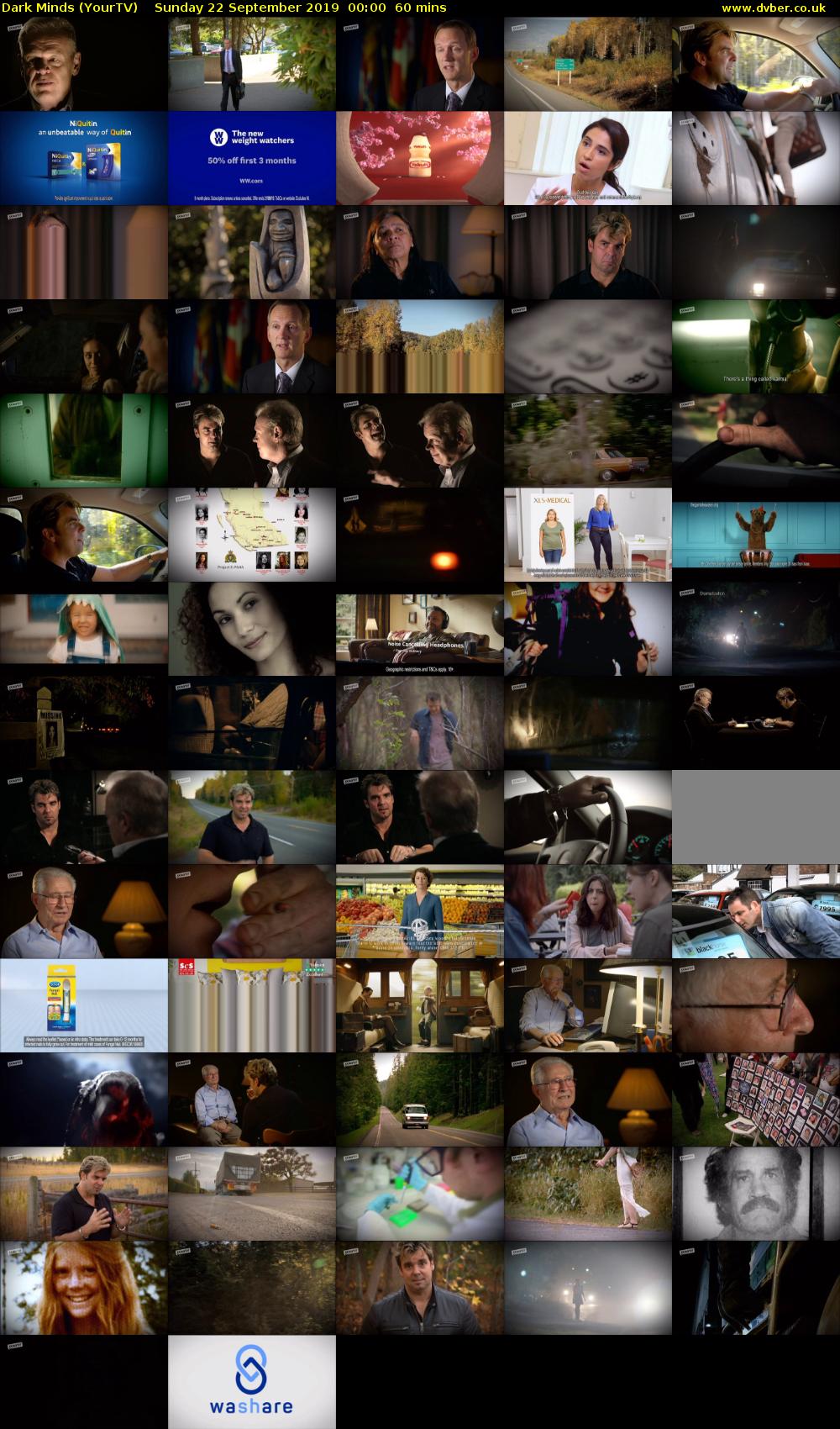 Dark Minds (YourTV) Sunday 22 September 2019 00:00 - 01:00