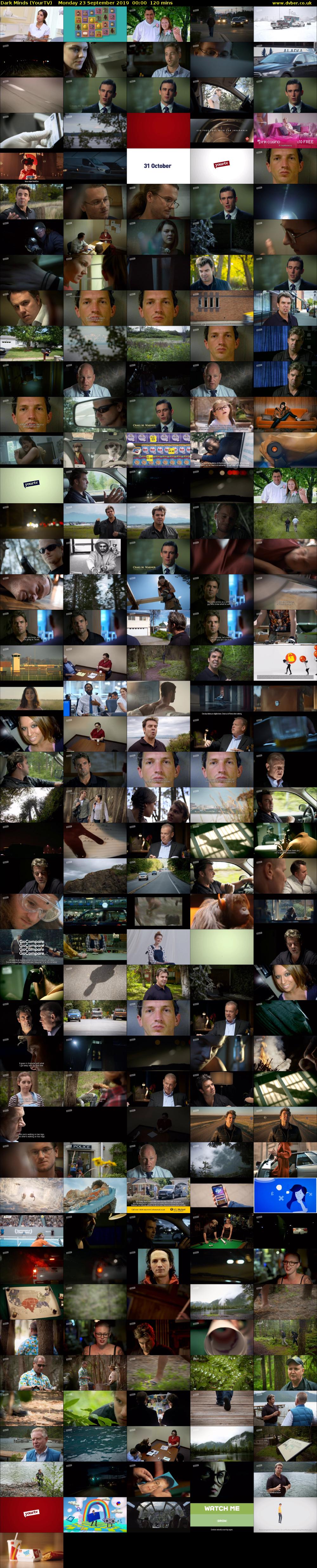 Dark Minds (YourTV) Monday 23 September 2019 00:00 - 02:00