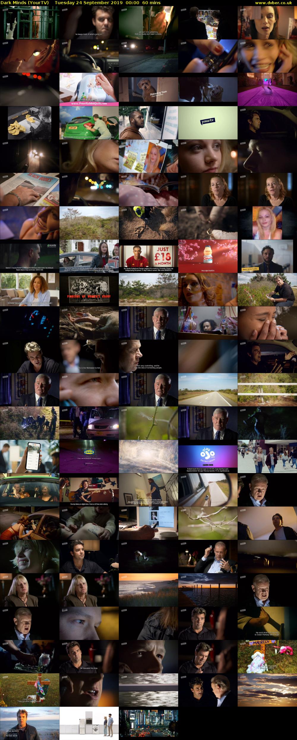 Dark Minds (YourTV) Tuesday 24 September 2019 00:00 - 01:00