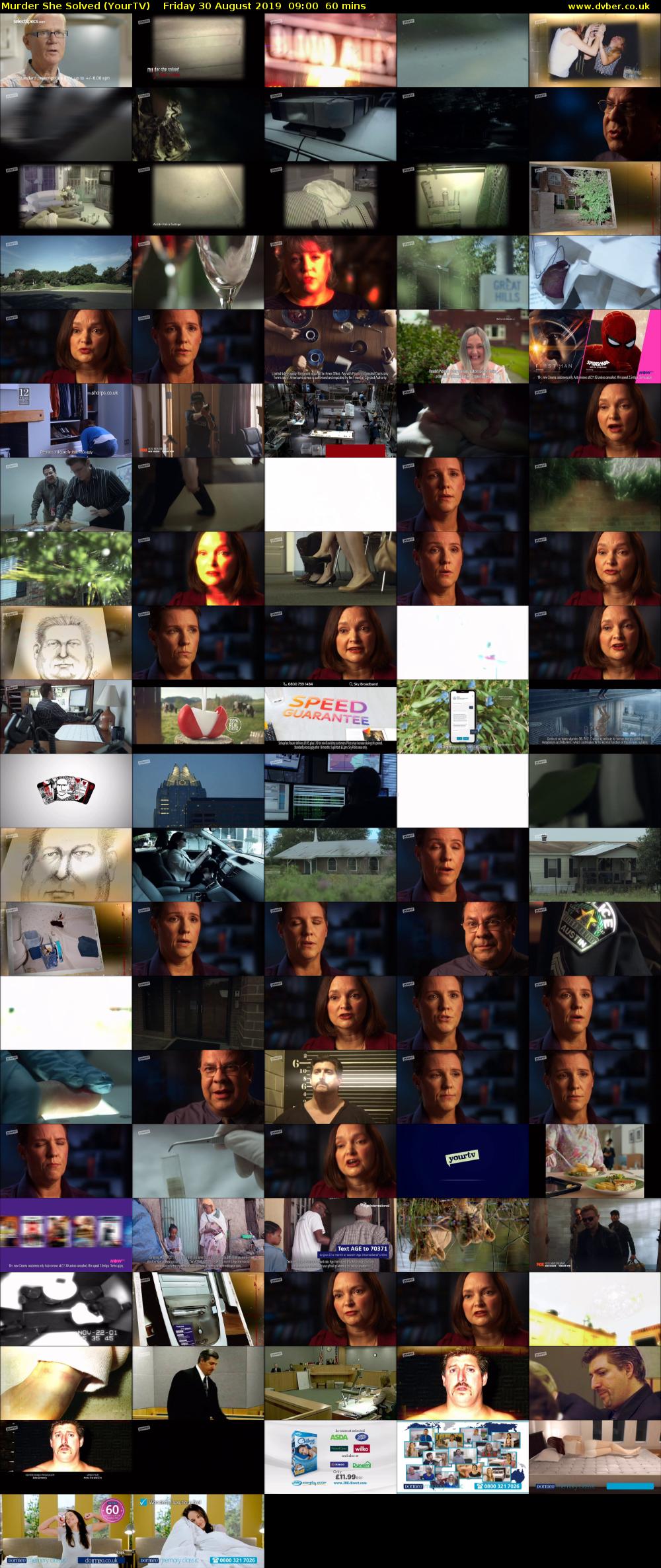 Murder She Solved (YourTV) Friday 30 August 2019 09:00 - 10:00
