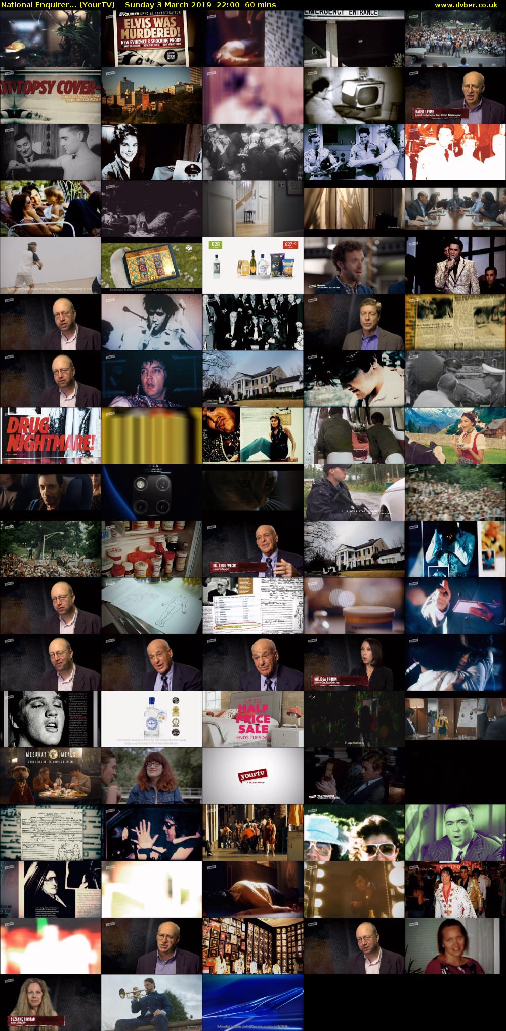 National Enquirer... (YourTV) Sunday 3 March 2019 22:00 - 23:00