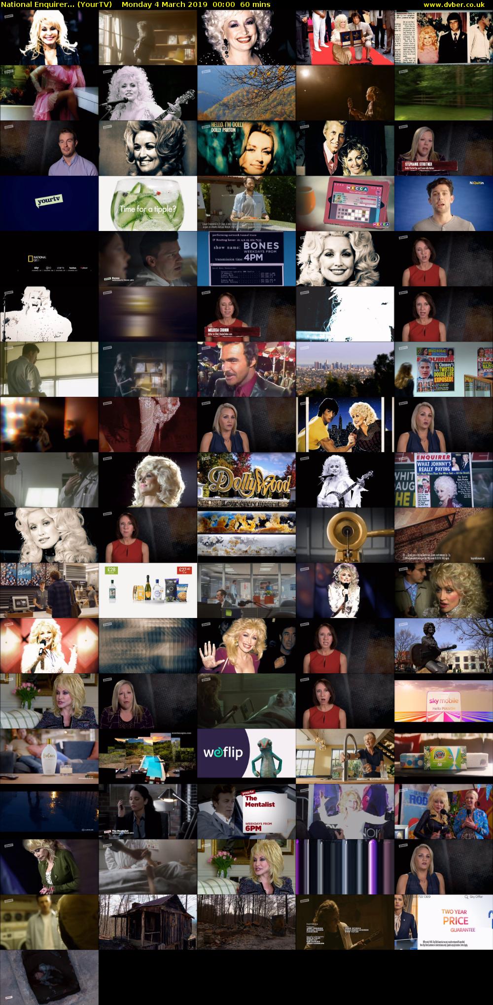 National Enquirer... (YourTV) Monday 4 March 2019 00:00 - 01:00