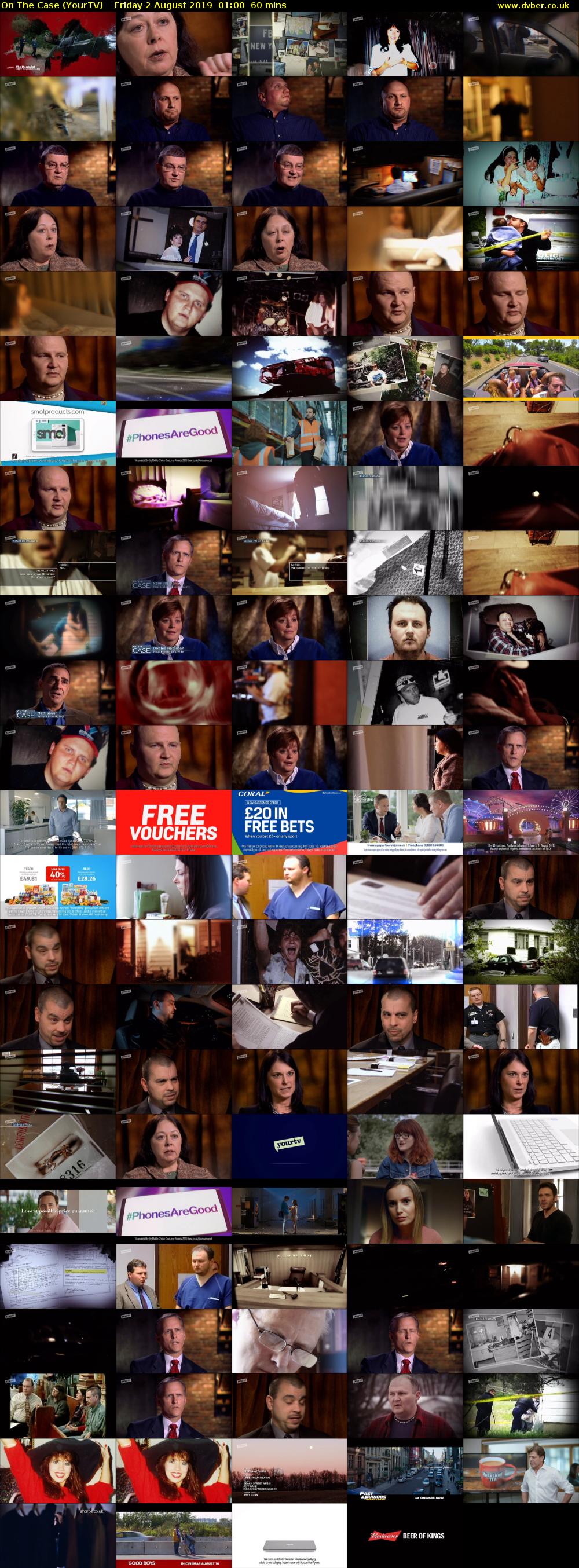 On The Case (YourTV) Friday 2 August 2019 01:00 - 02:00