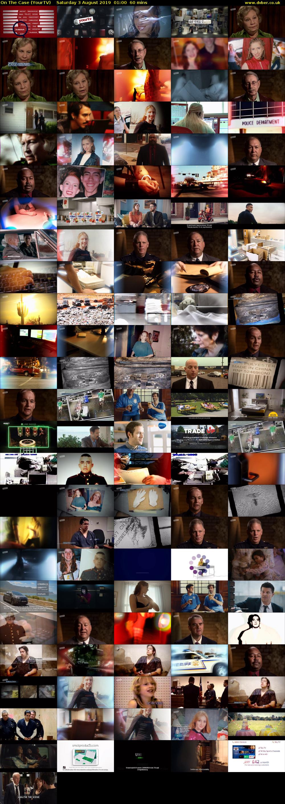 On The Case (YourTV) Saturday 3 August 2019 01:00 - 02:00