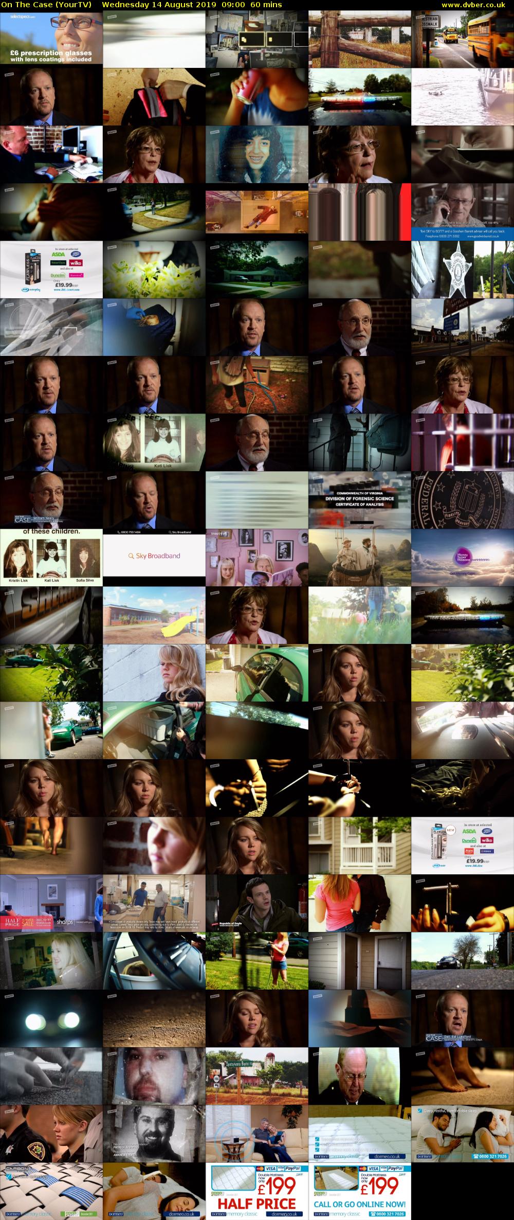 On The Case (YourTV) Wednesday 14 August 2019 09:00 - 10:00