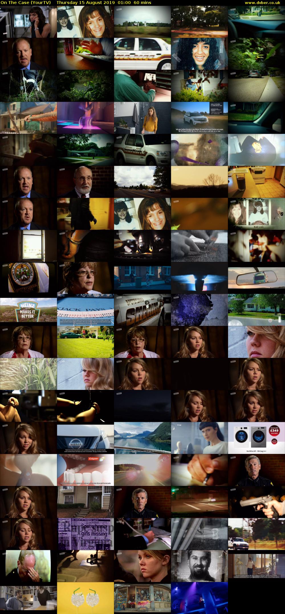On The Case (YourTV) Thursday 15 August 2019 01:00 - 02:00