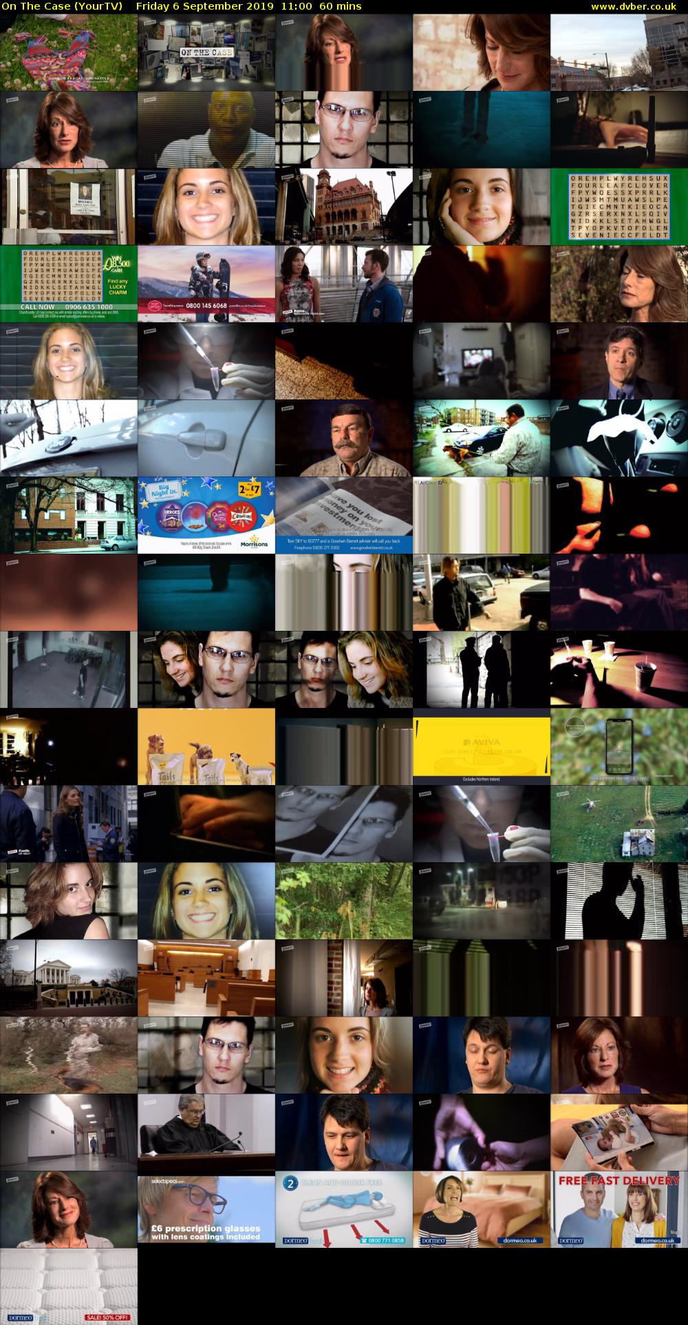 On The Case (YourTV) Friday 6 September 2019 11:00 - 12:00