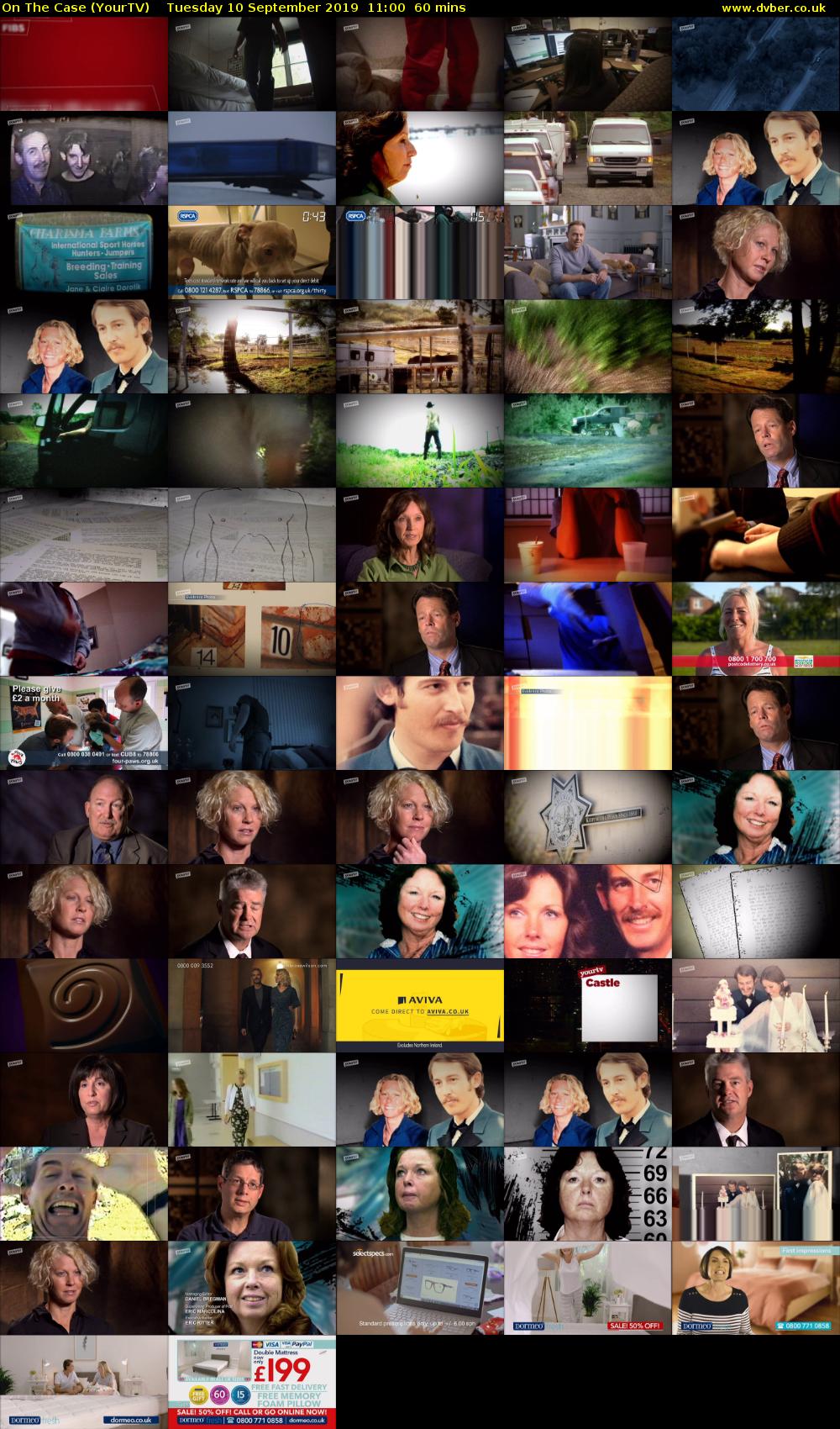 On The Case (YourTV) Tuesday 10 September 2019 11:00 - 12:00