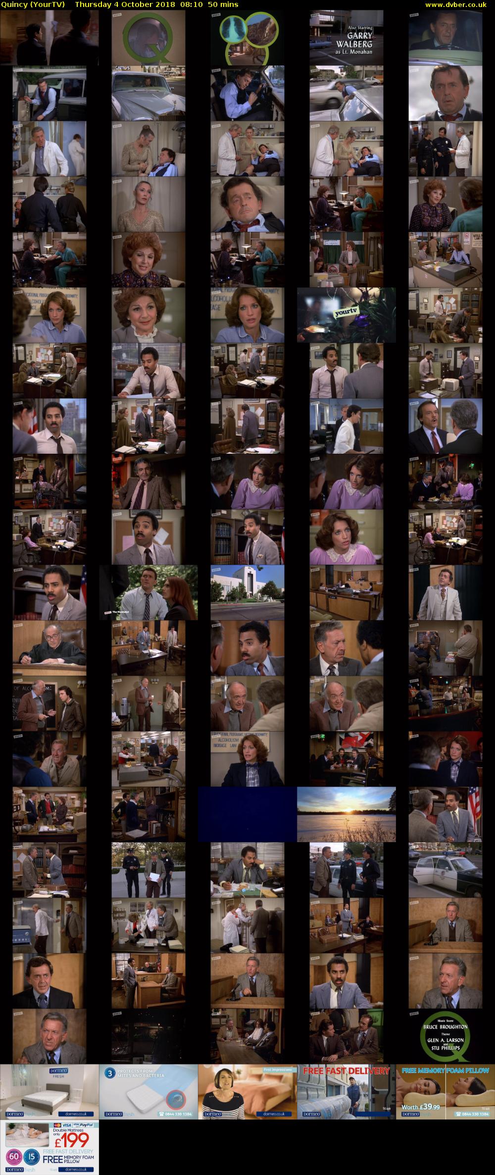 Quincy (YourTV) Thursday 4 October 2018 08:10 - 09:00