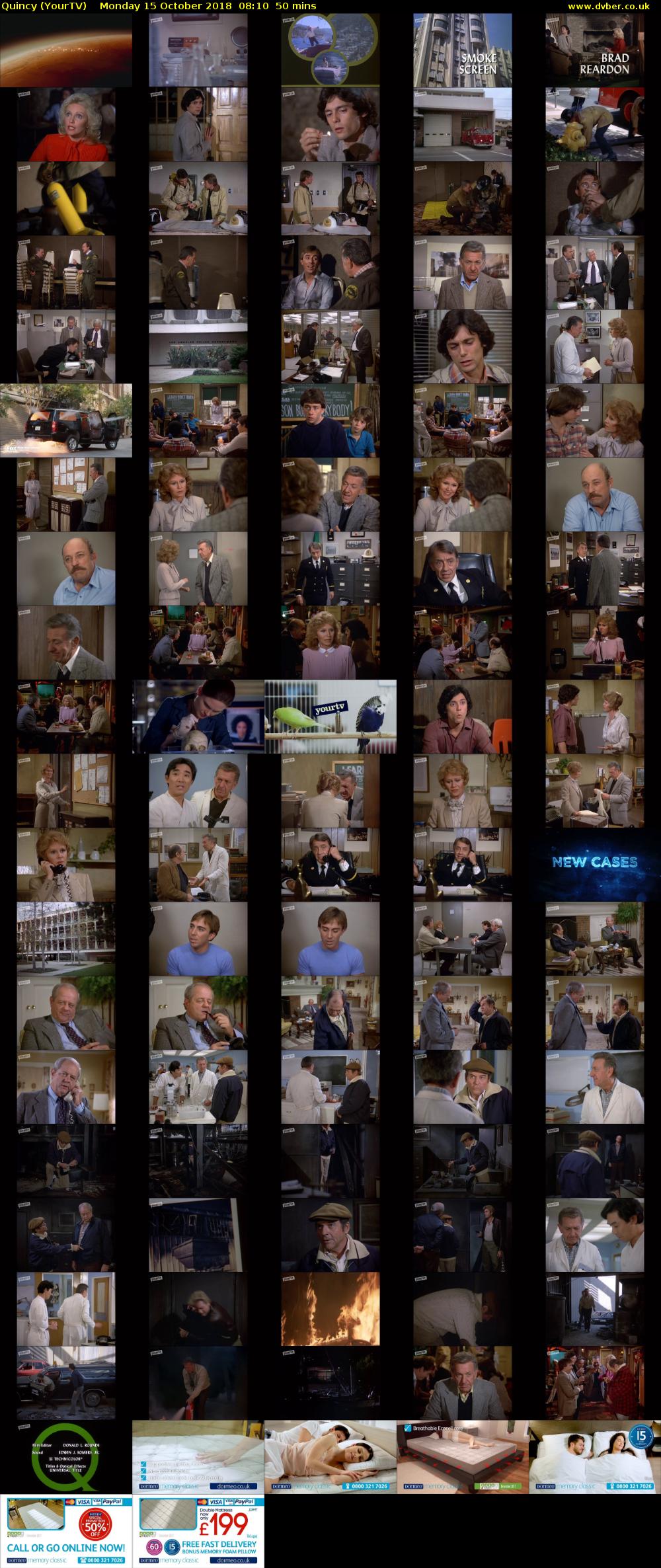 Quincy (YourTV) Monday 15 October 2018 08:10 - 09:00
