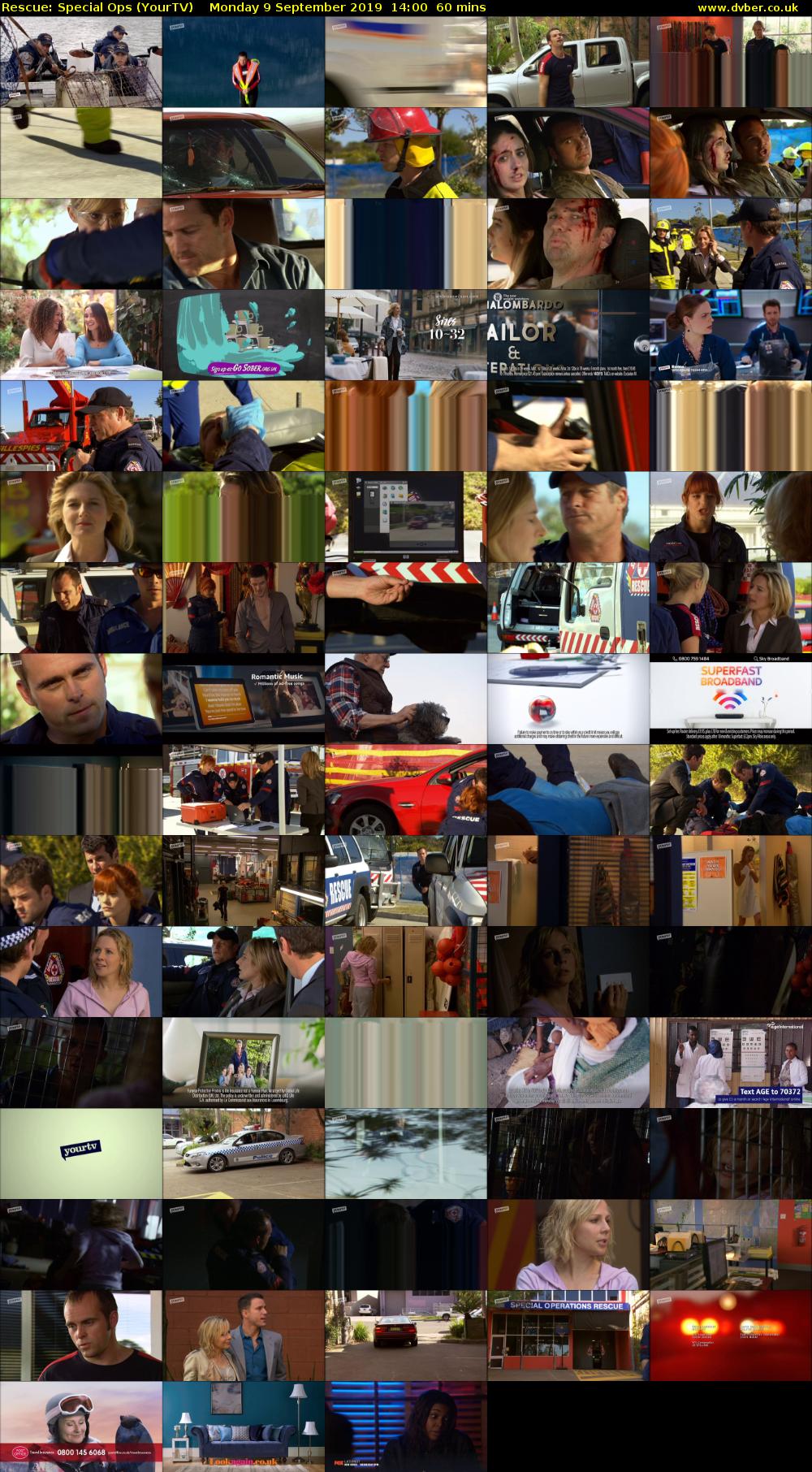 Rescue: Special Ops (YourTV) Monday 9 September 2019 14:00 - 15:00