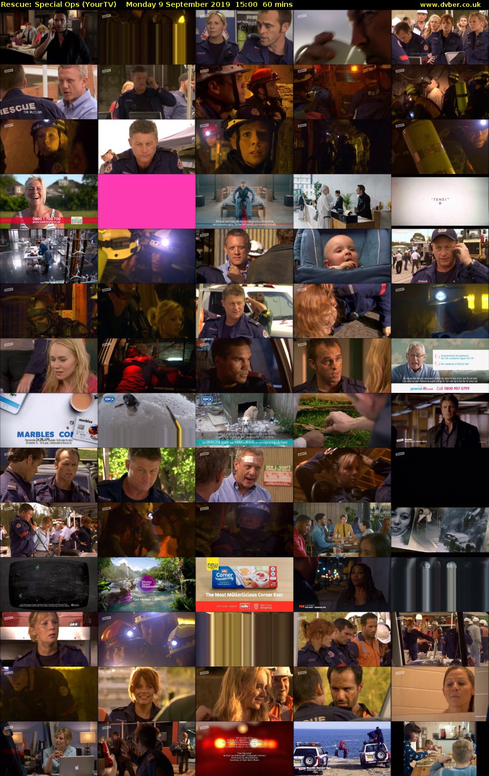 Rescue: Special Ops (YourTV) Monday 9 September 2019 15:00 - 16:00