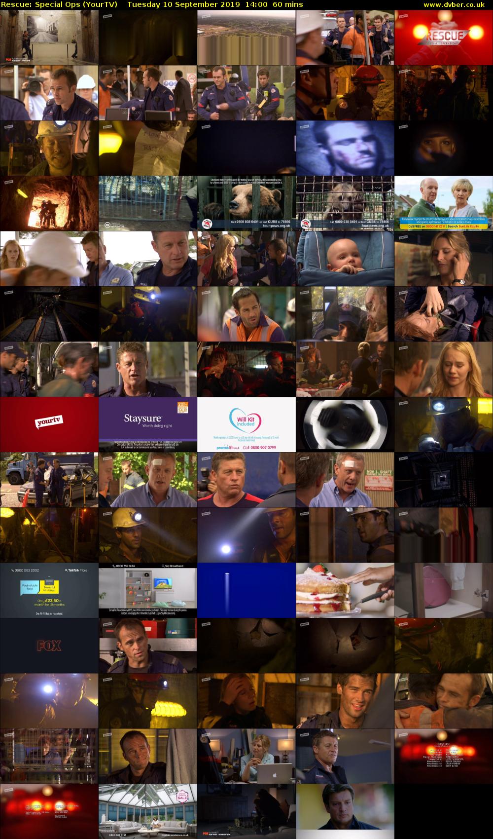 Rescue: Special Ops (YourTV) Tuesday 10 September 2019 14:00 - 15:00