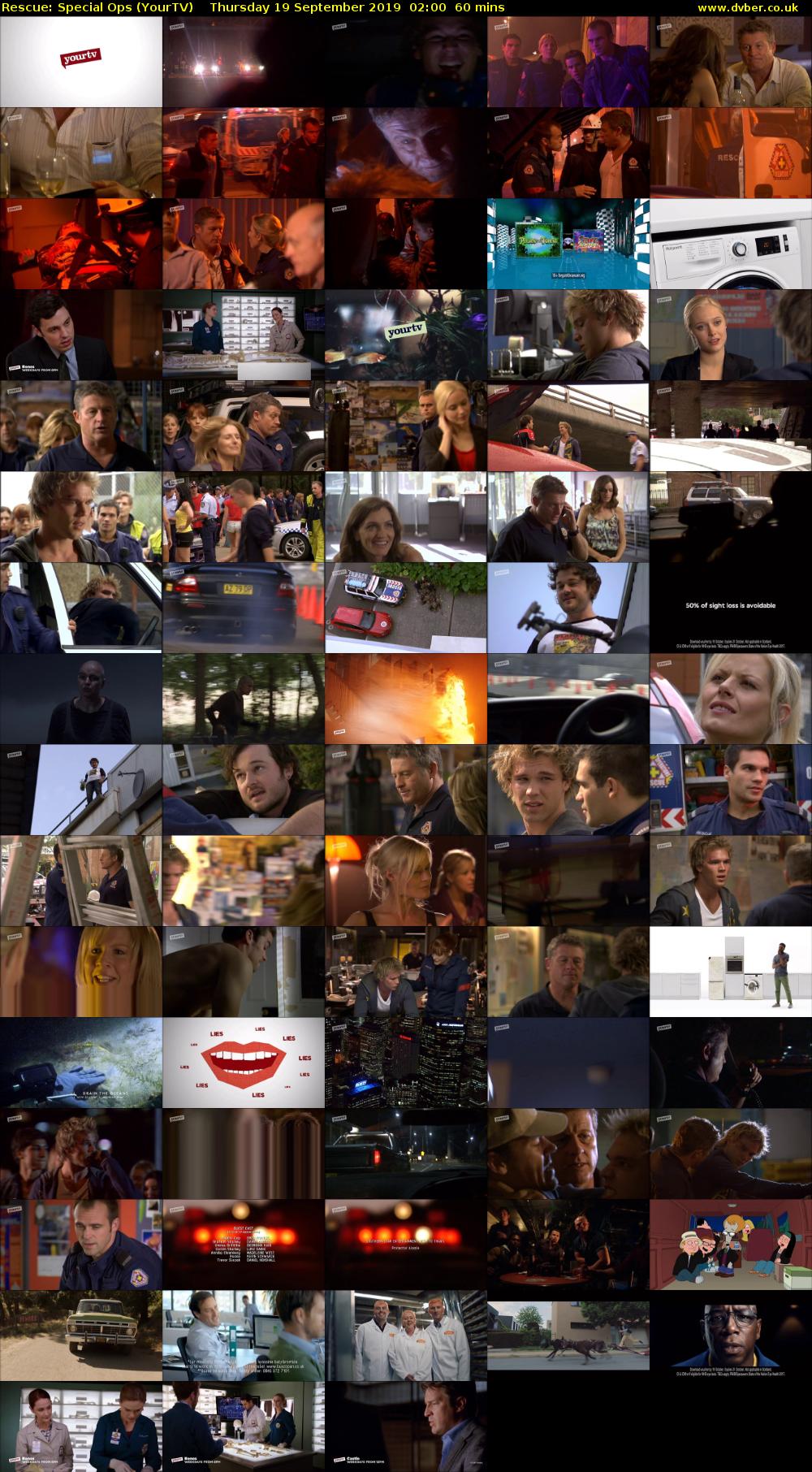 Rescue: Special Ops (YourTV) Thursday 19 September 2019 02:00 - 03:00