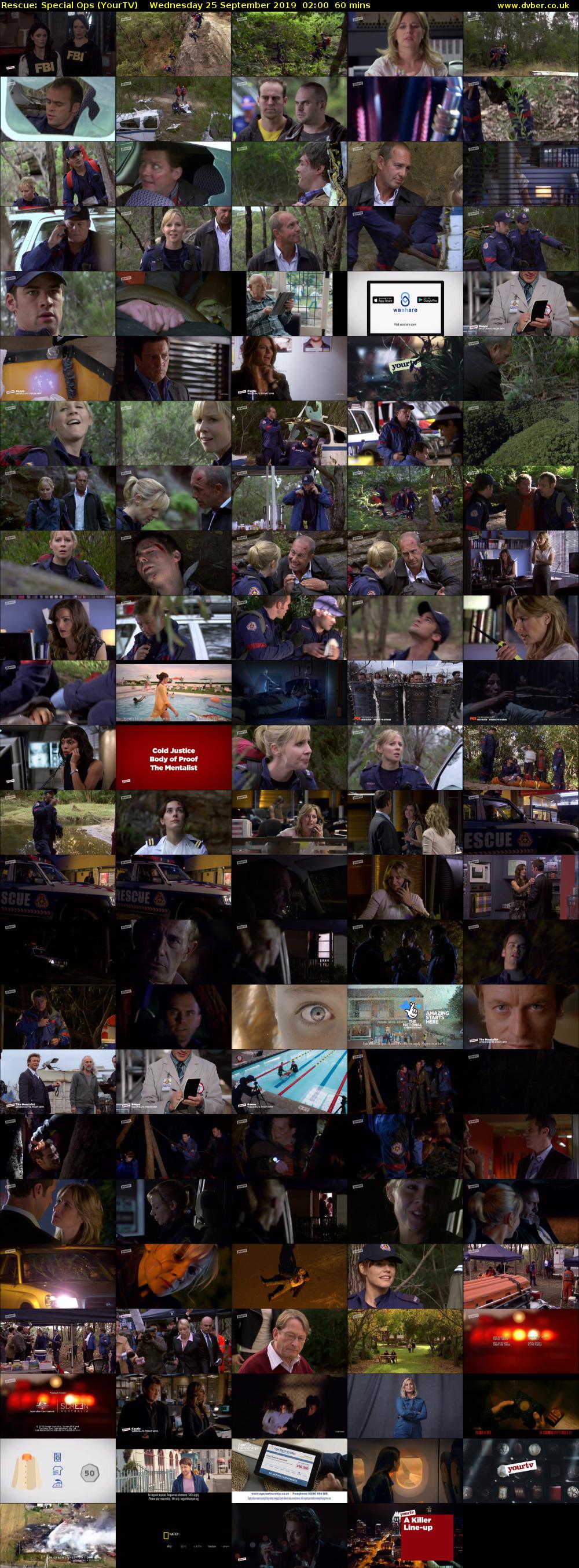 Rescue: Special Ops (YourTV) Wednesday 25 September 2019 02:00 - 03:00