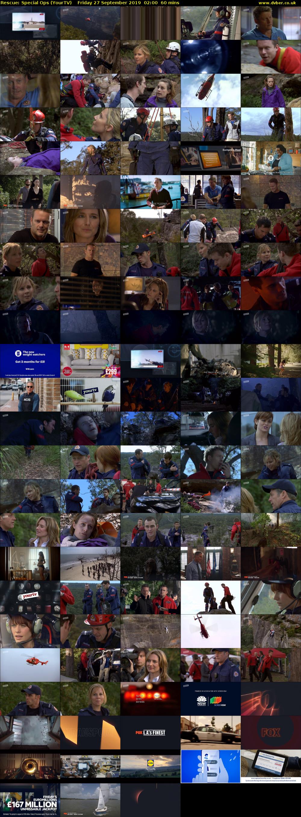Rescue: Special Ops (YourTV) Friday 27 September 2019 02:00 - 03:00