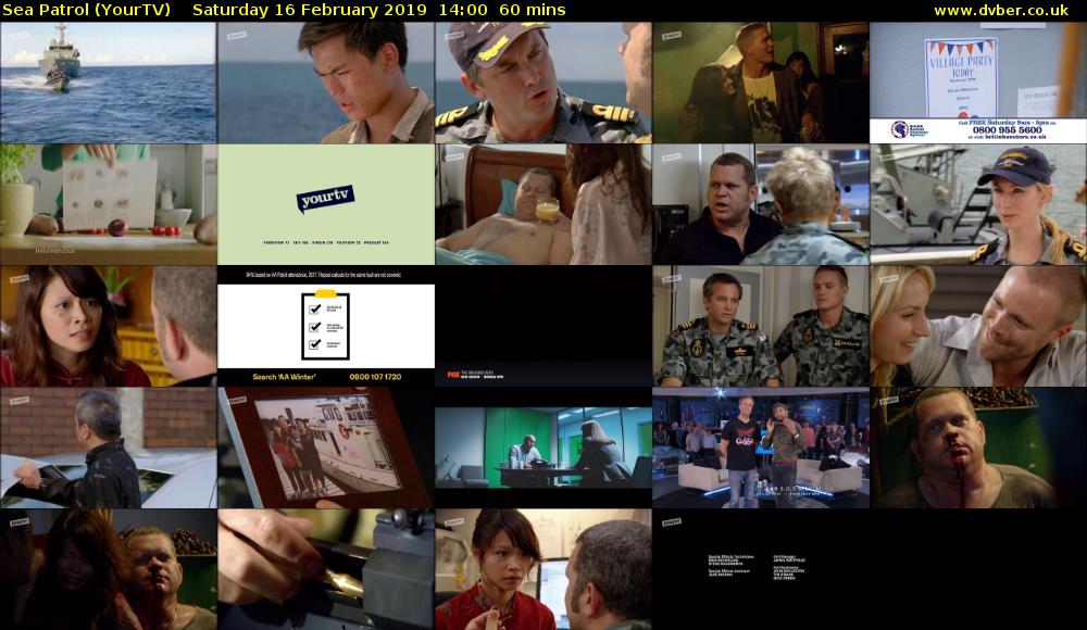 Sea Patrol (YourTV) Saturday 16 February 2019 14:00 - 15:00