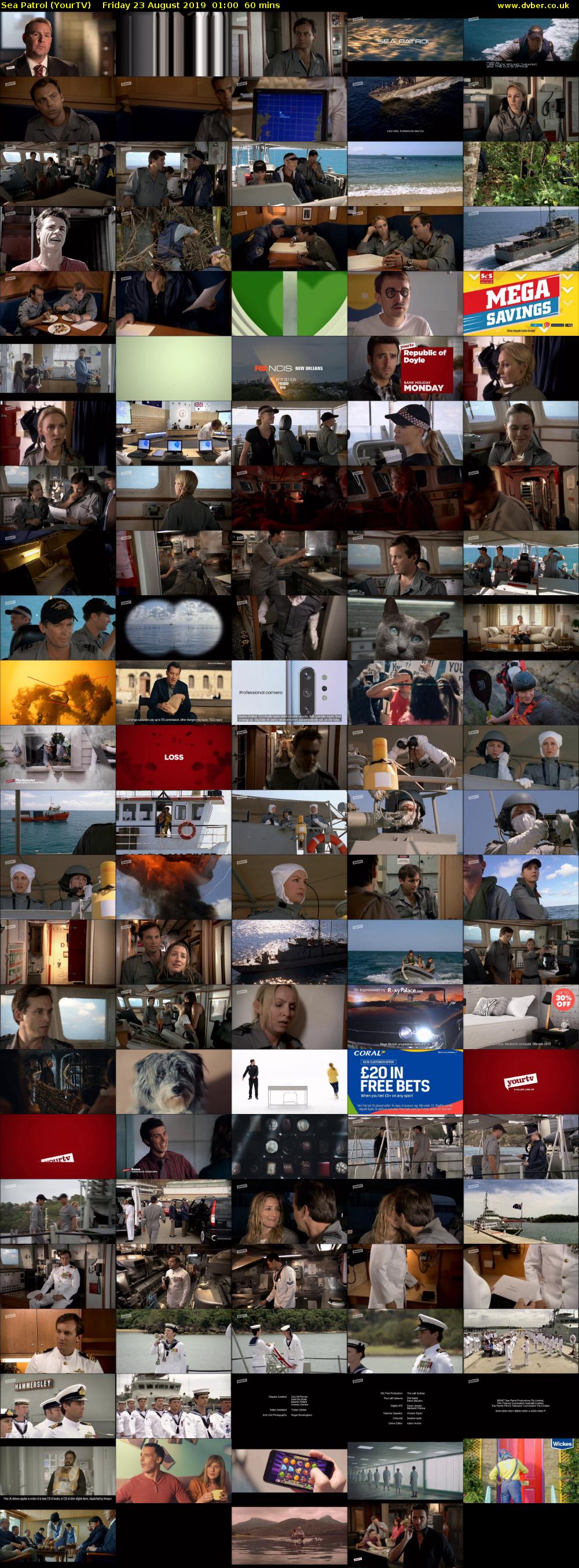 Sea Patrol (YourTV) Friday 23 August 2019 01:00 - 02:00