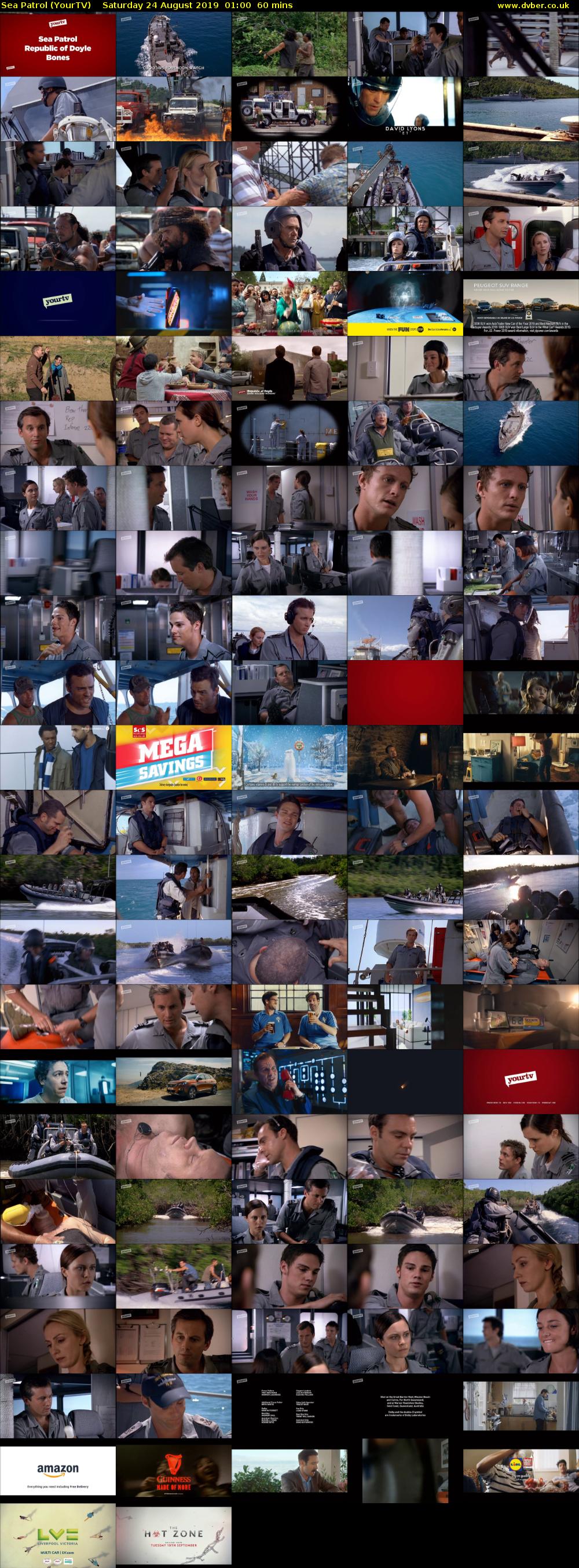Sea Patrol (YourTV) Saturday 24 August 2019 01:00 - 02:00