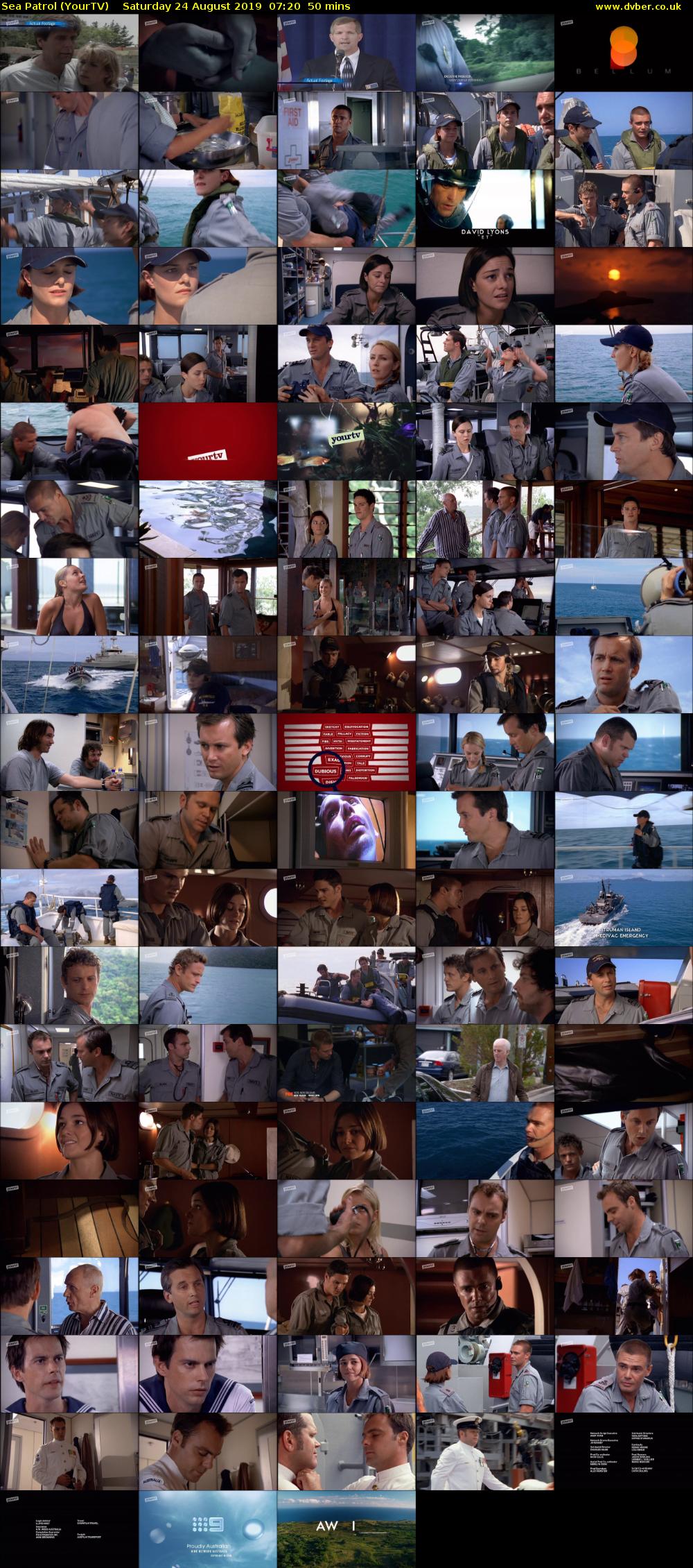 Sea Patrol (YourTV) Saturday 24 August 2019 07:20 - 08:10