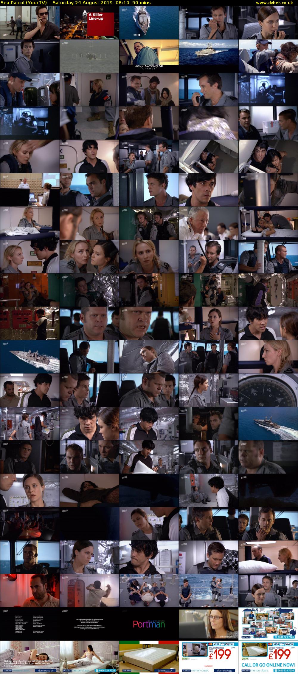 Sea Patrol (YourTV) Saturday 24 August 2019 08:10 - 09:00