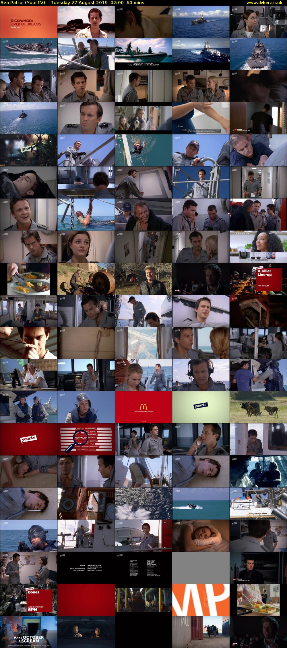 Sea Patrol (YourTV) Tuesday 27 August 2019 02:00 - 03:00