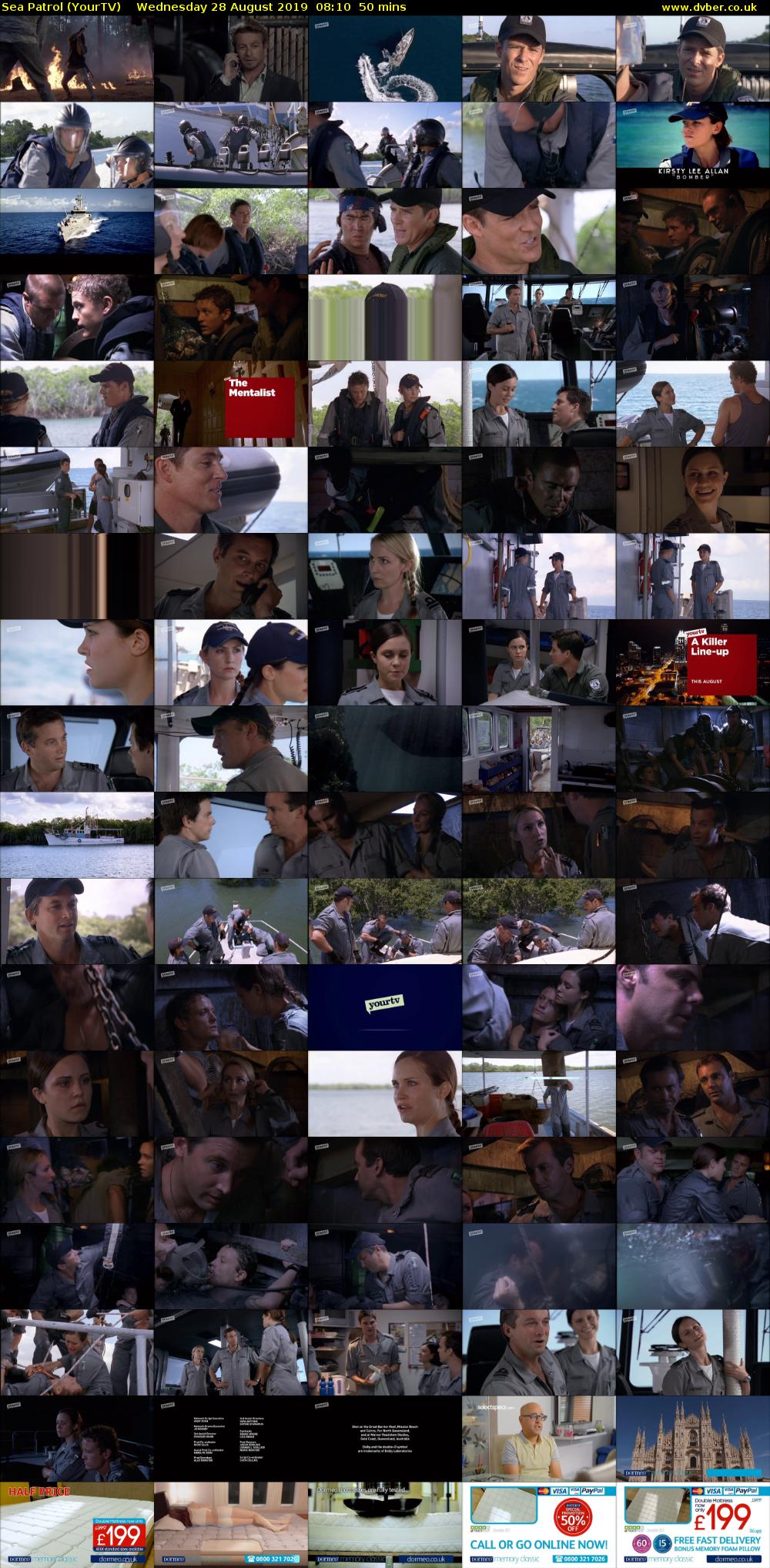 Sea Patrol (YourTV) Wednesday 28 August 2019 08:10 - 09:00