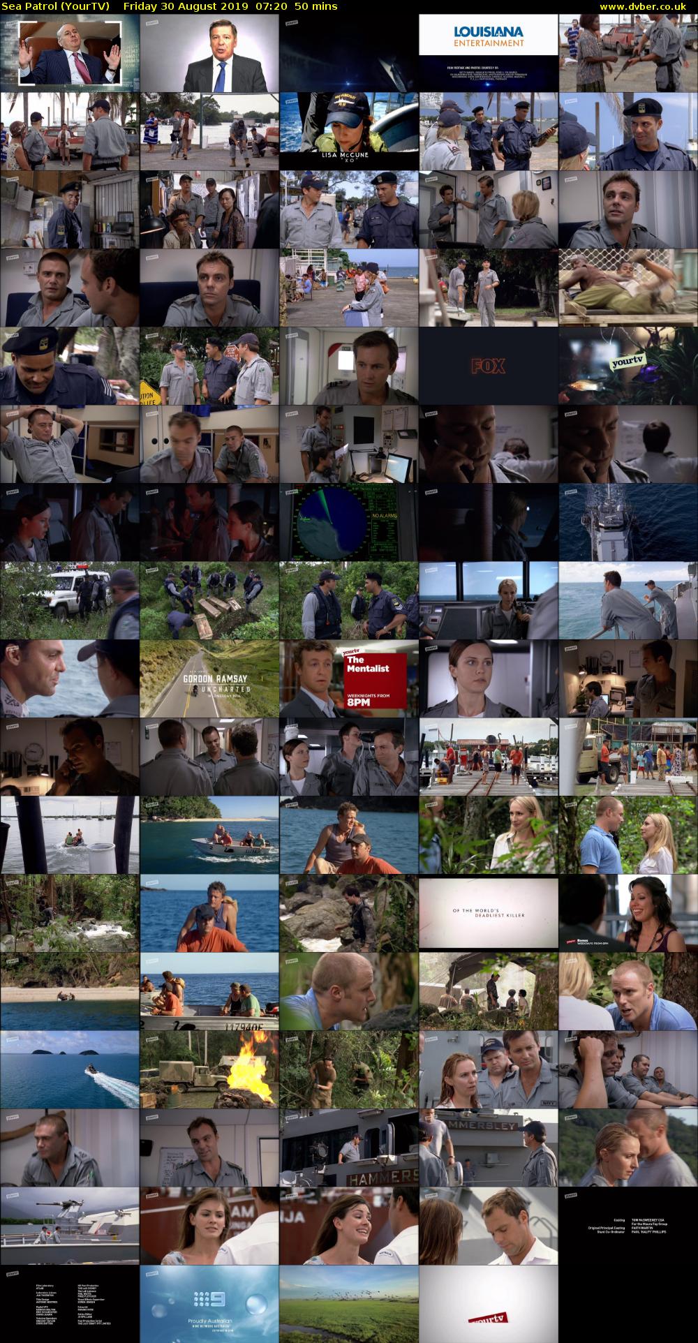Sea Patrol (YourTV) Friday 30 August 2019 07:20 - 08:10
