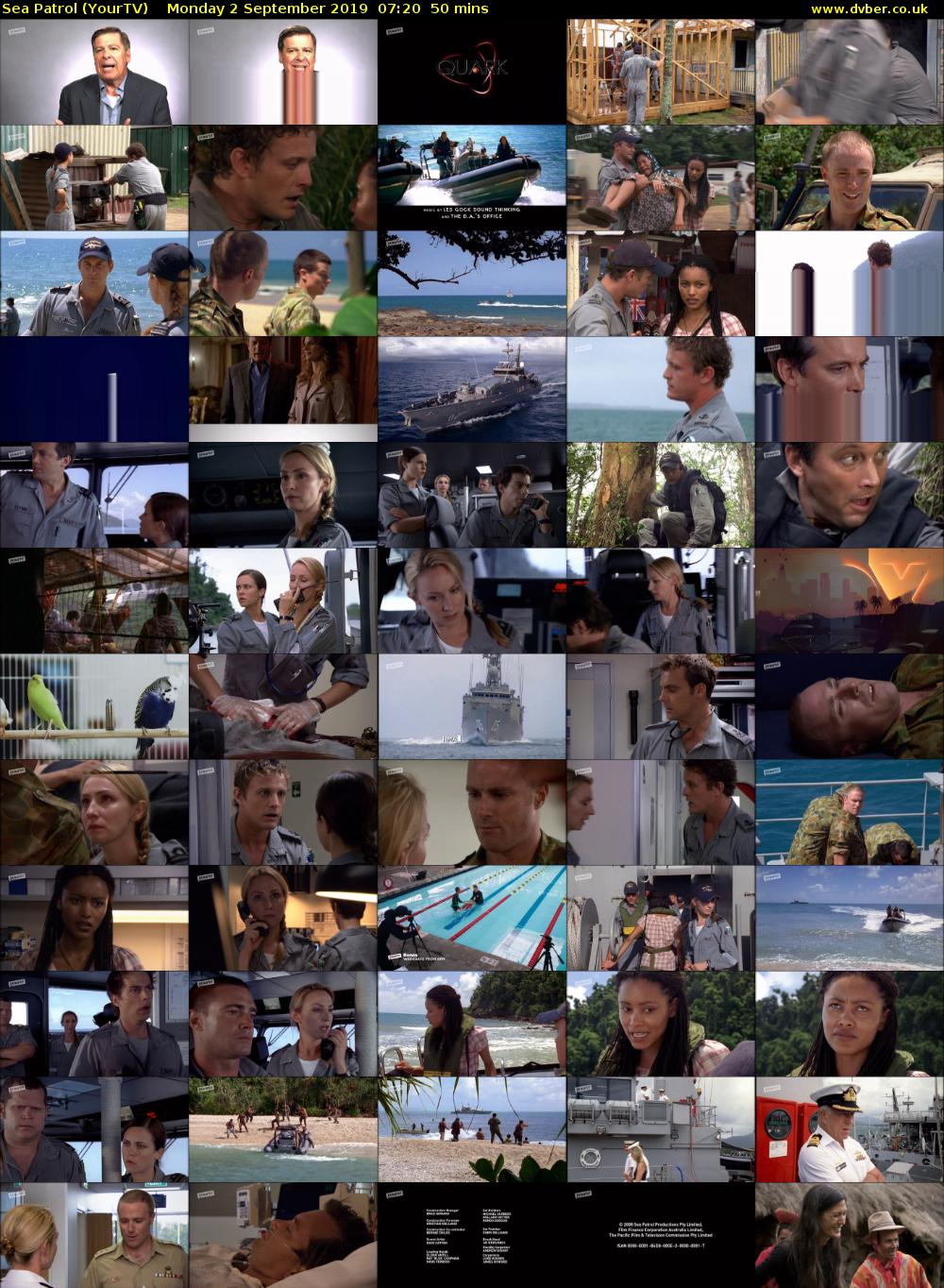 Sea Patrol (YourTV) Monday 2 September 2019 07:20 - 08:10