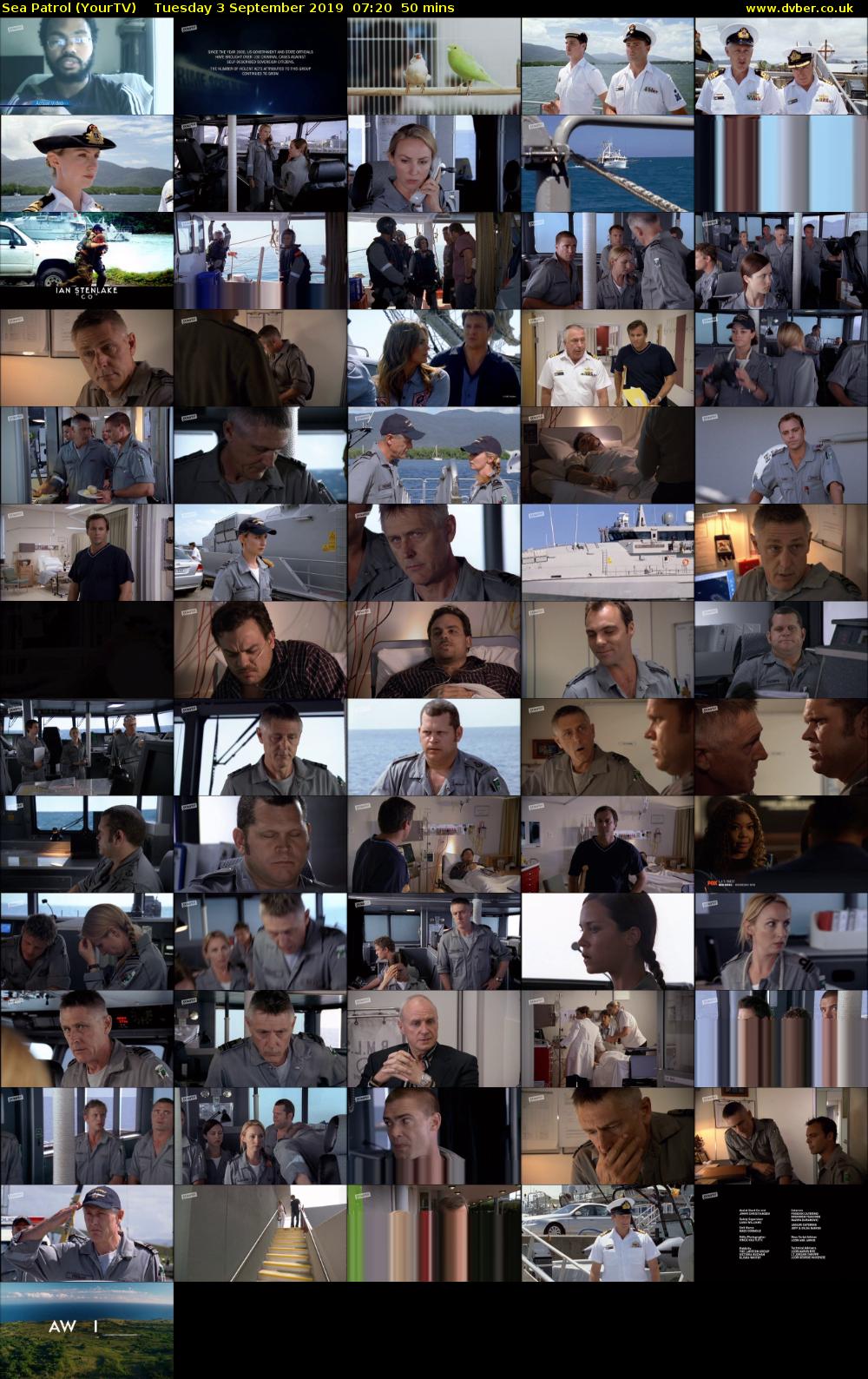 Sea Patrol (YourTV) Tuesday 3 September 2019 07:20 - 08:10
