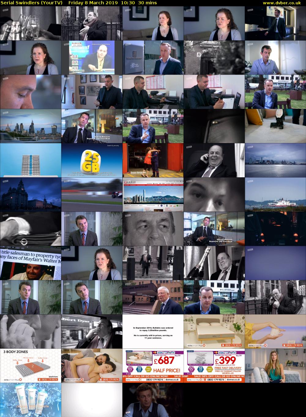 Serial Swindlers (YourTV) Friday 8 March 2019 10:30 - 11:00