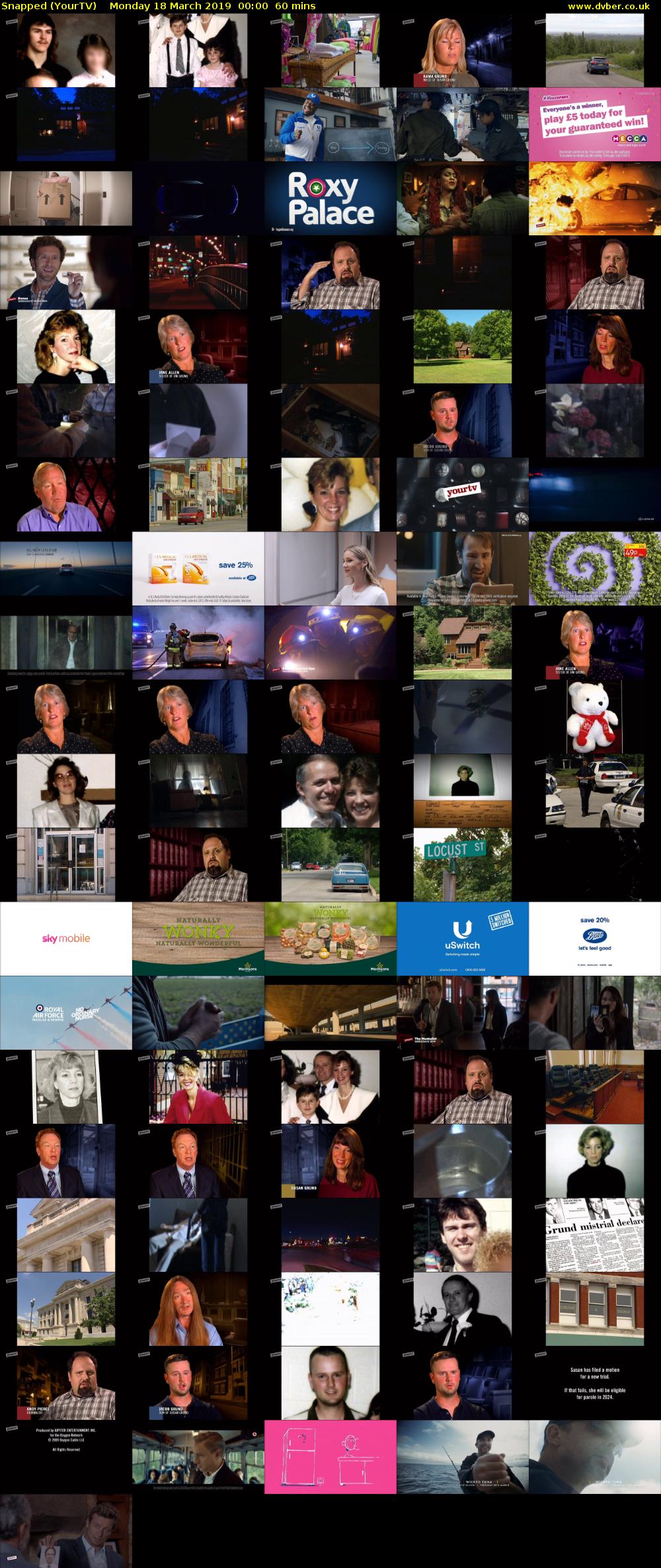 Snapped (YourTV) Monday 18 March 2019 00:00 - 01:00
