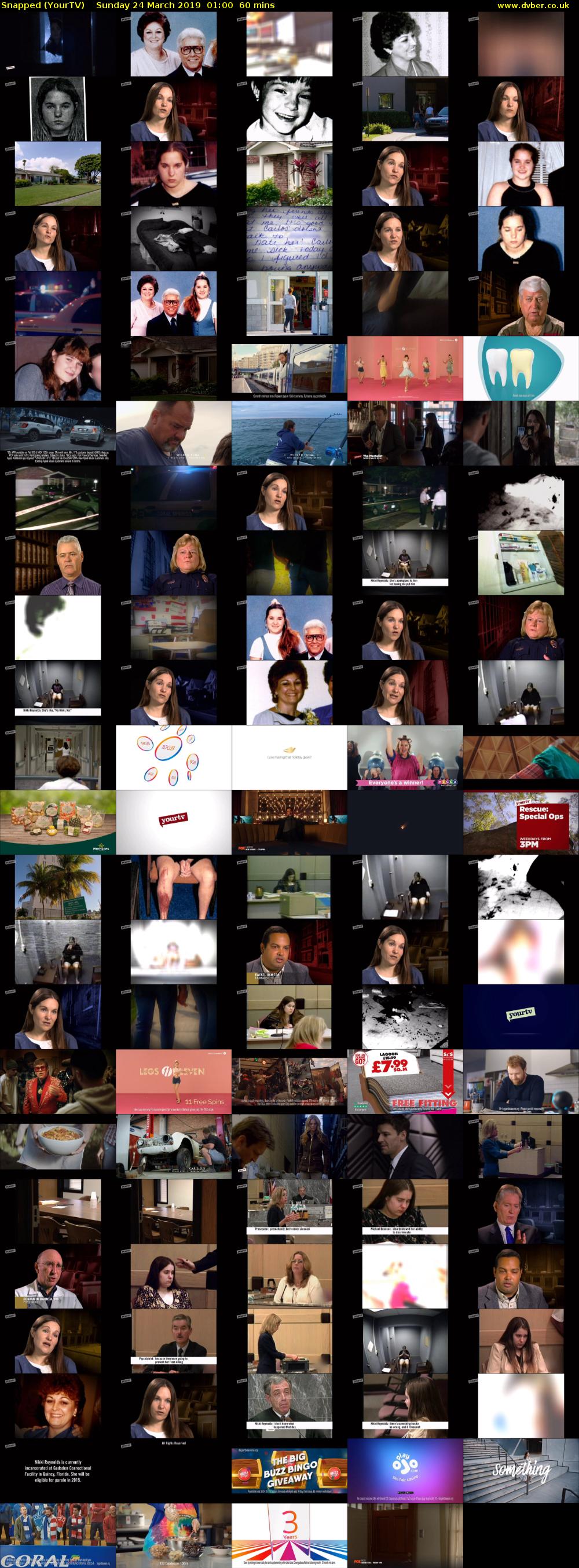 Snapped (YourTV) Sunday 24 March 2019 01:00 - 02:00