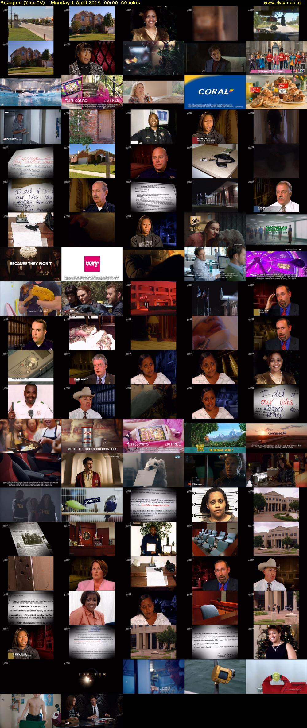 Snapped (YourTV) Monday 1 April 2019 00:00 - 01:00