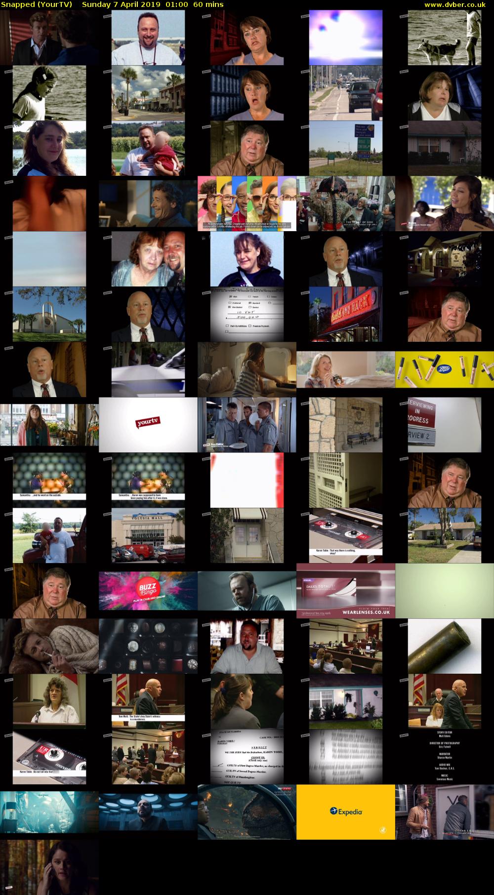 Snapped (YourTV) Sunday 7 April 2019 01:00 - 02:00