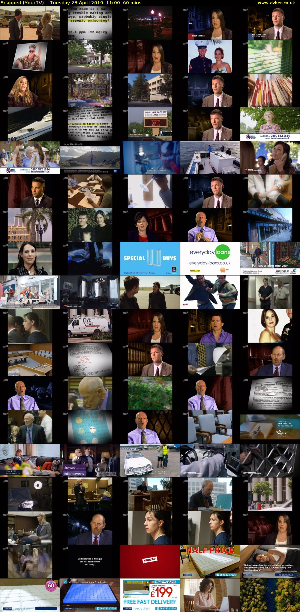 Snapped (YourTV) Tuesday 23 April 2019 11:00 - 12:00