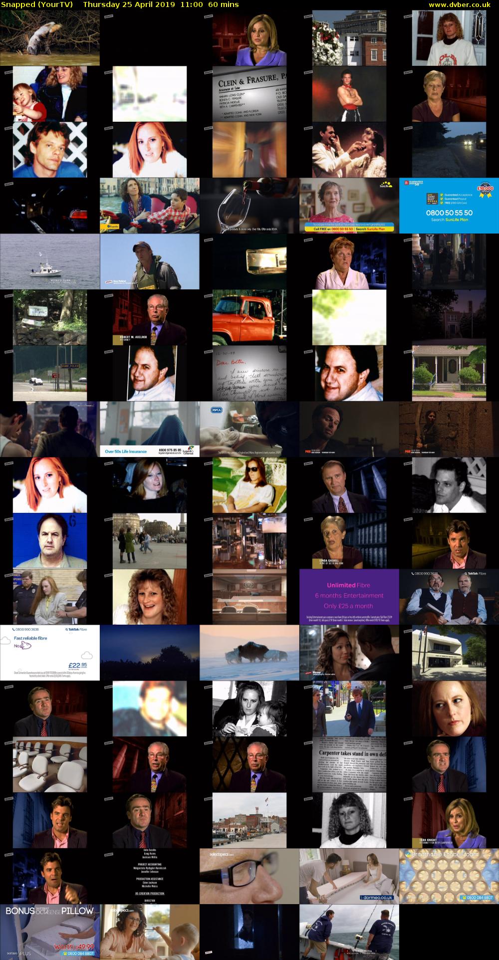 Snapped (YourTV) Thursday 25 April 2019 11:00 - 12:00