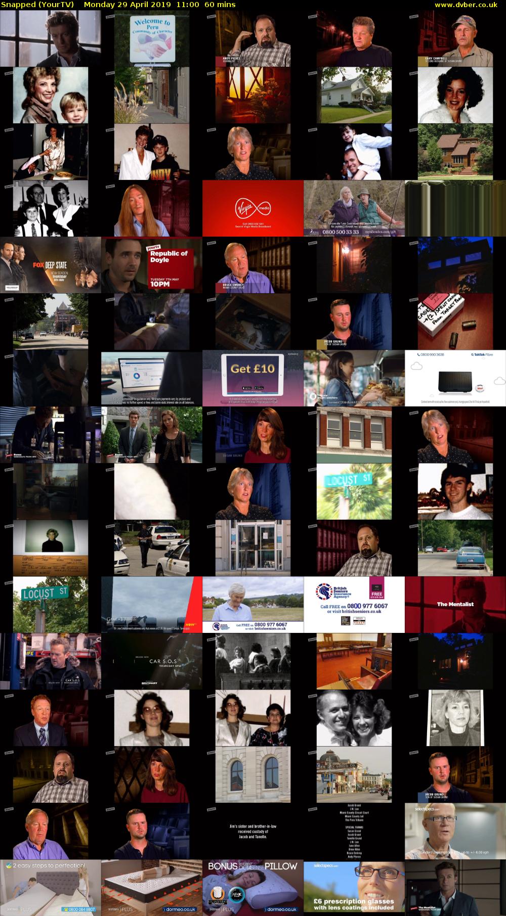 Snapped (YourTV) Monday 29 April 2019 11:00 - 12:00