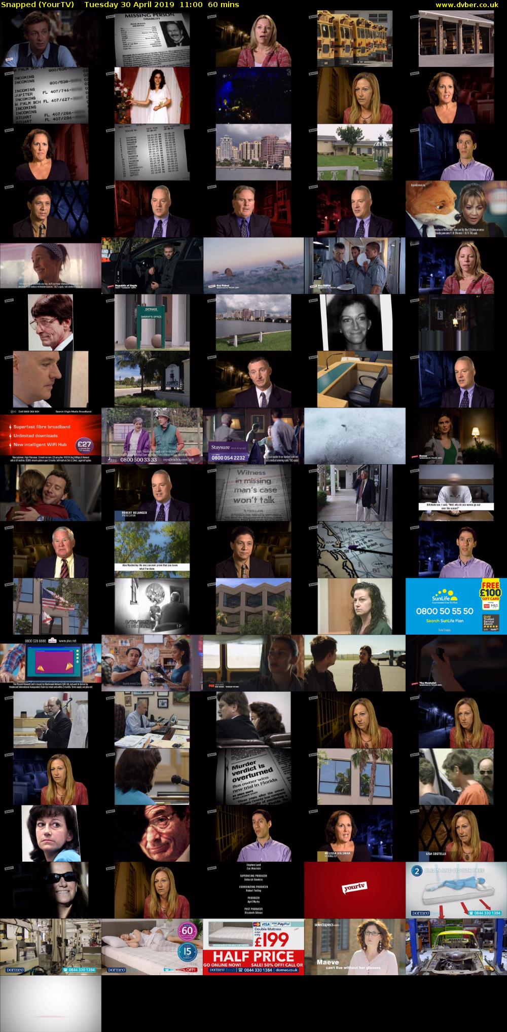Snapped (YourTV) Tuesday 30 April 2019 11:00 - 12:00