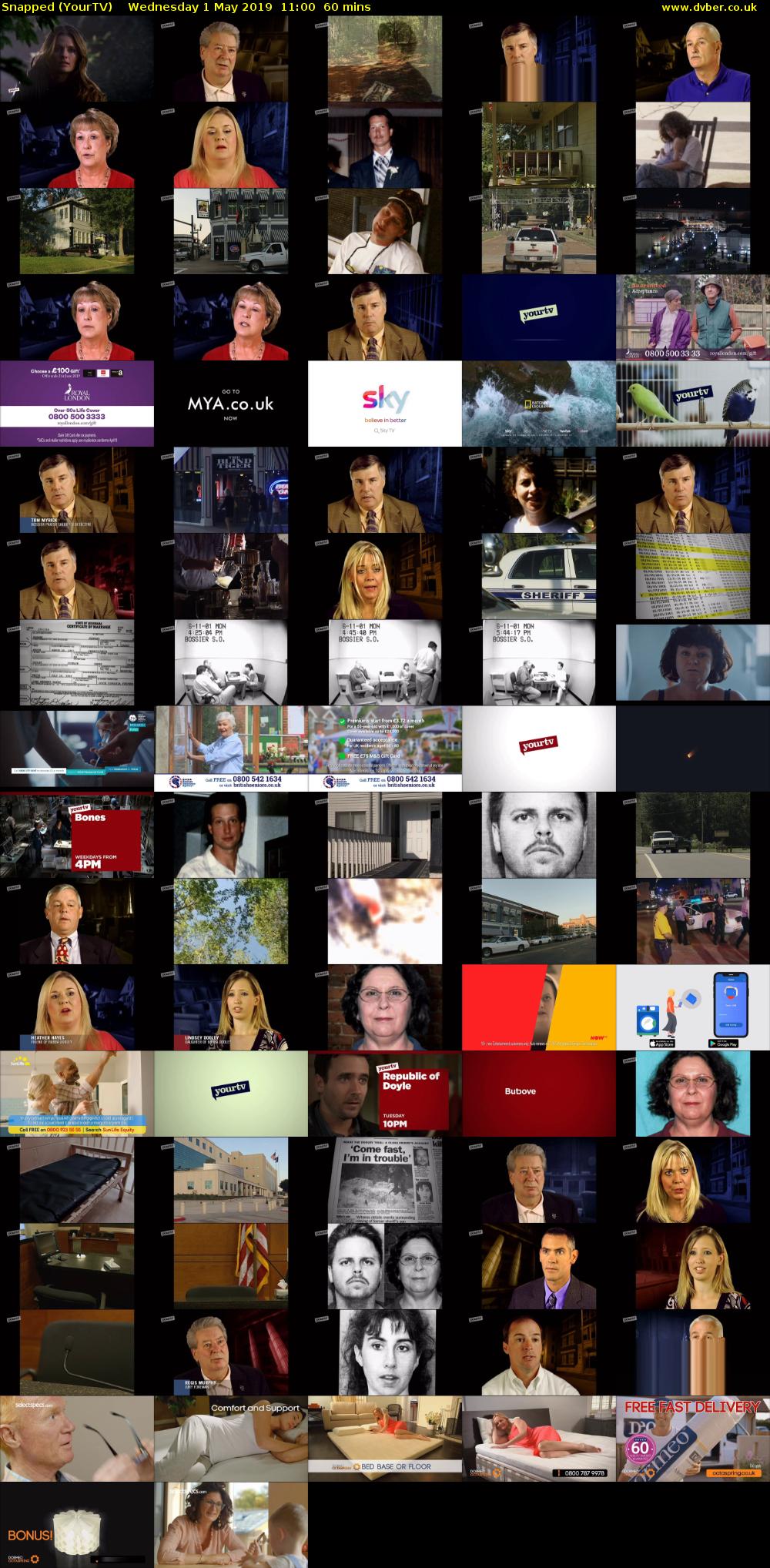 Snapped (YourTV) Wednesday 1 May 2019 11:00 - 12:00