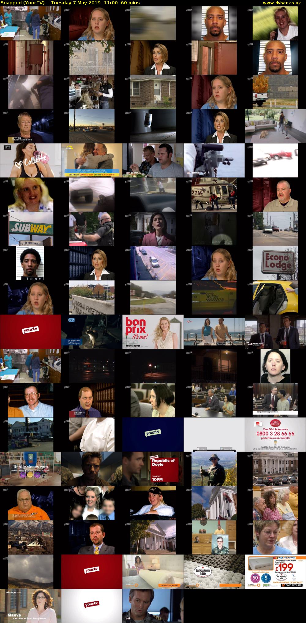 Snapped (YourTV) Tuesday 7 May 2019 11:00 - 12:00