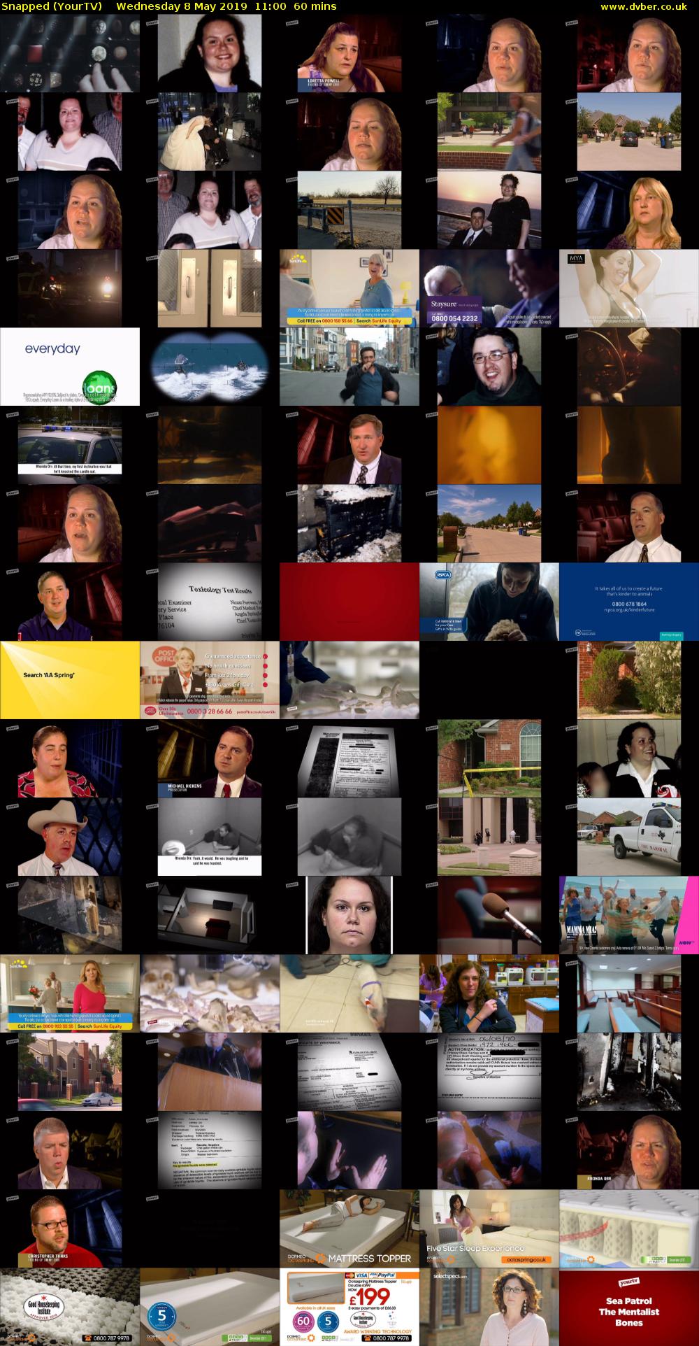 Snapped (YourTV) Wednesday 8 May 2019 11:00 - 12:00