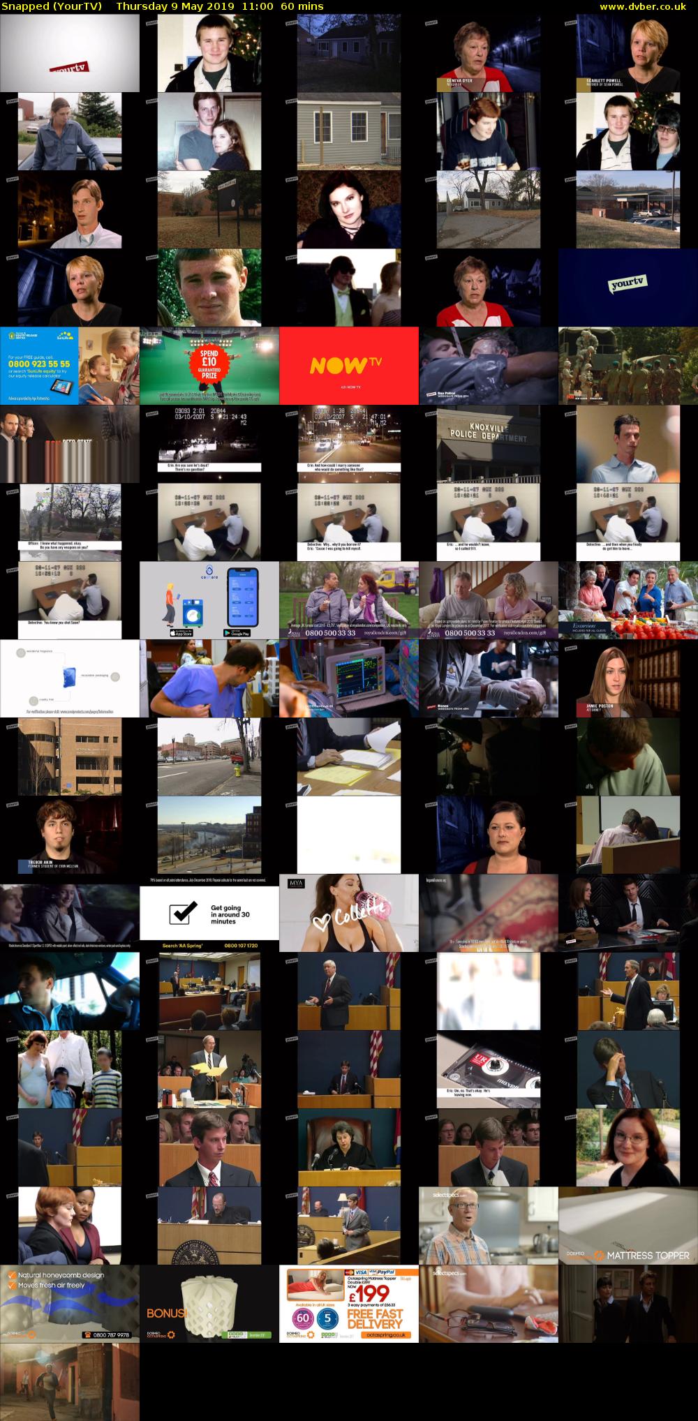 Snapped (YourTV) Thursday 9 May 2019 11:00 - 12:00