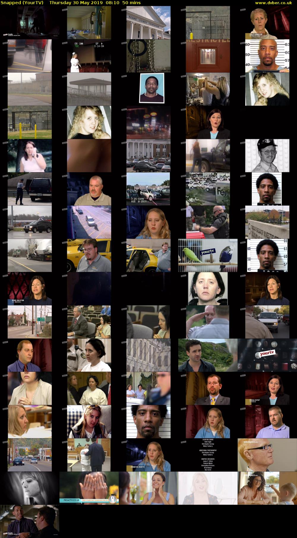 Snapped (YourTV) Thursday 30 May 2019 08:10 - 09:00
